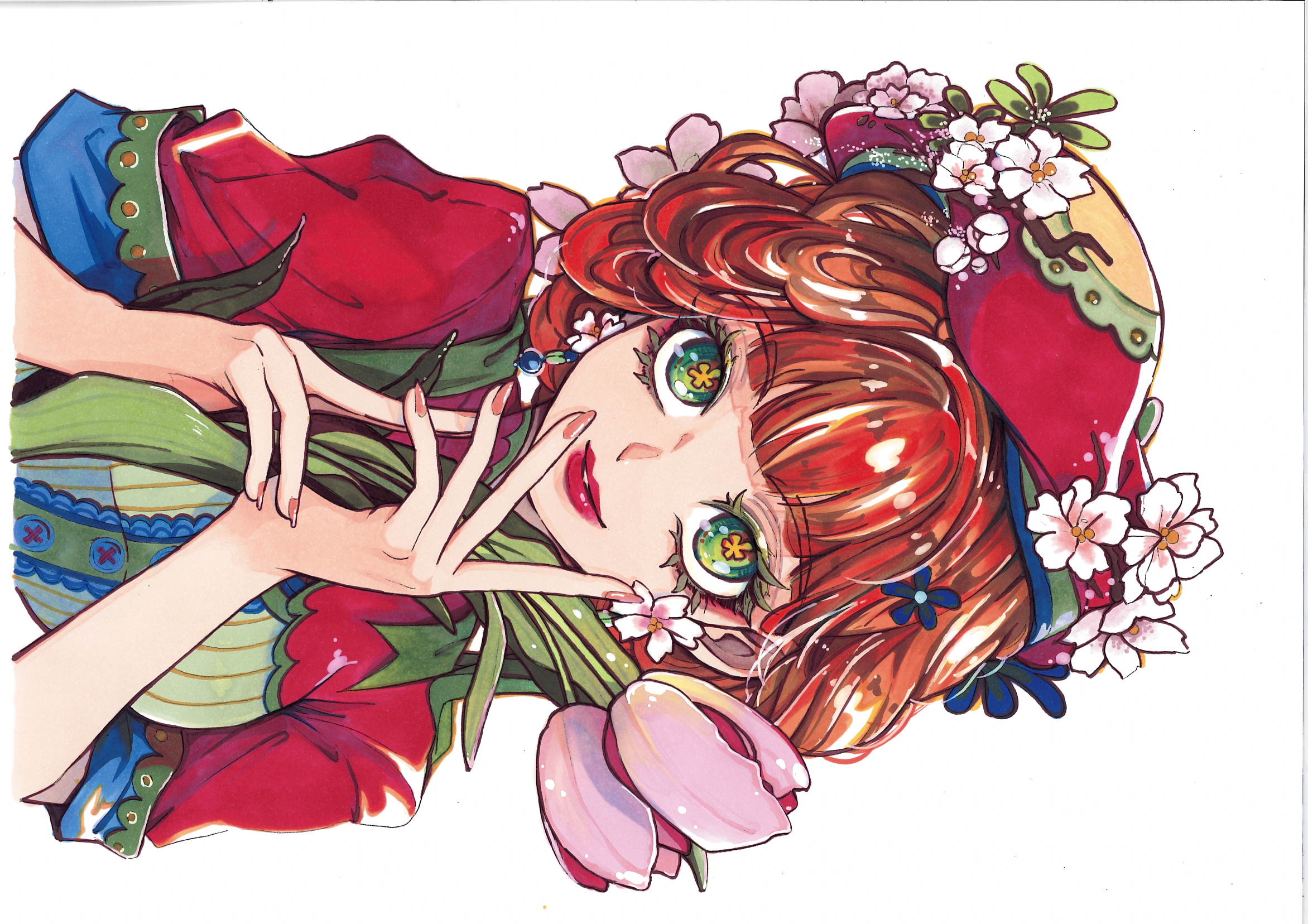 【PR】Ohuhu様提供 アルコールマーカー　による作品「Chu~リップ」」-1