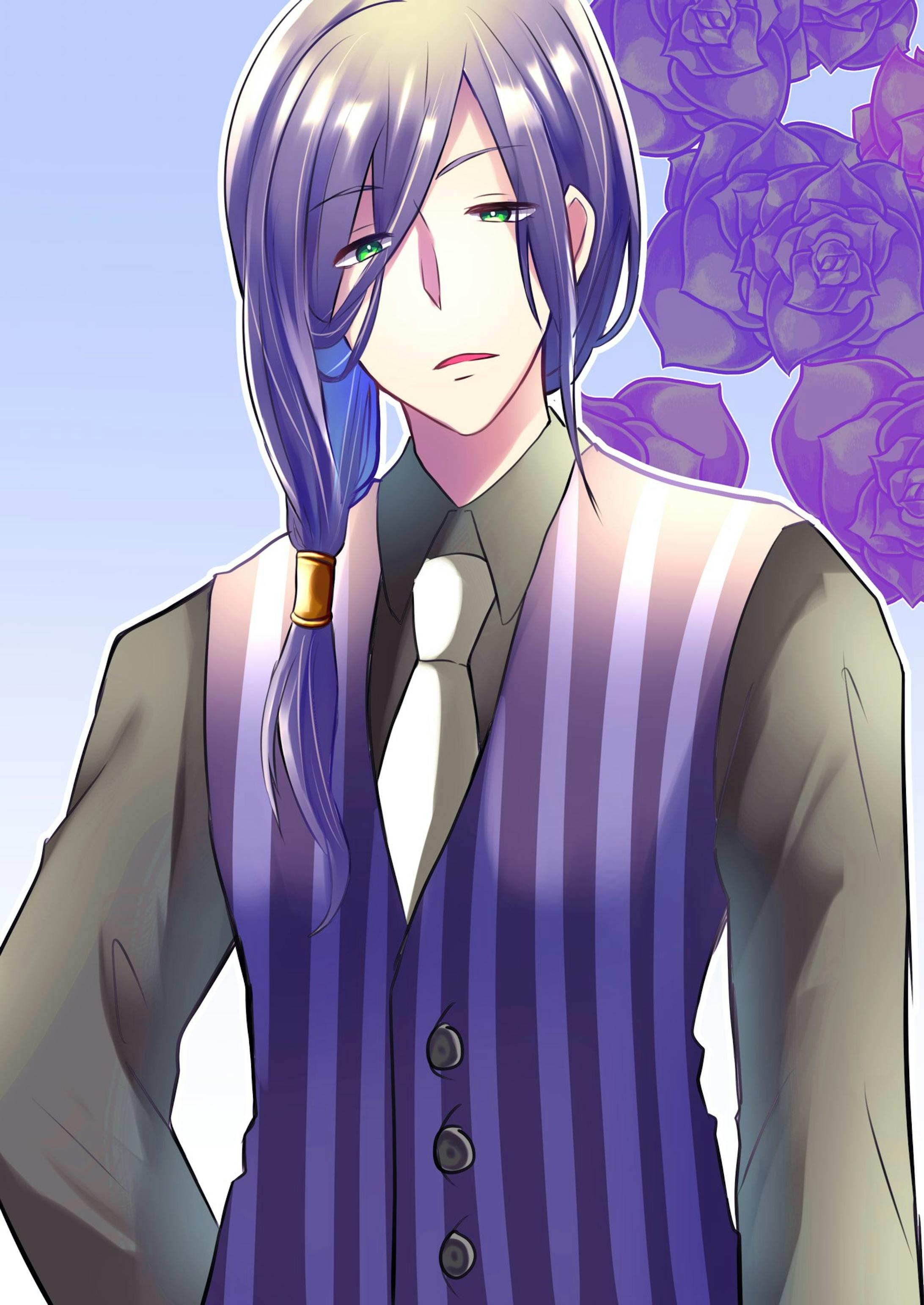 長髪男性キャラ 長髪男性キャラ