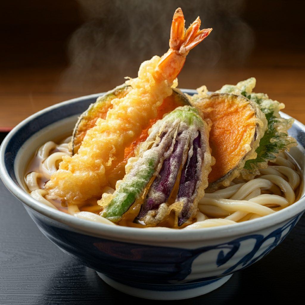 天ぷらうどん-1