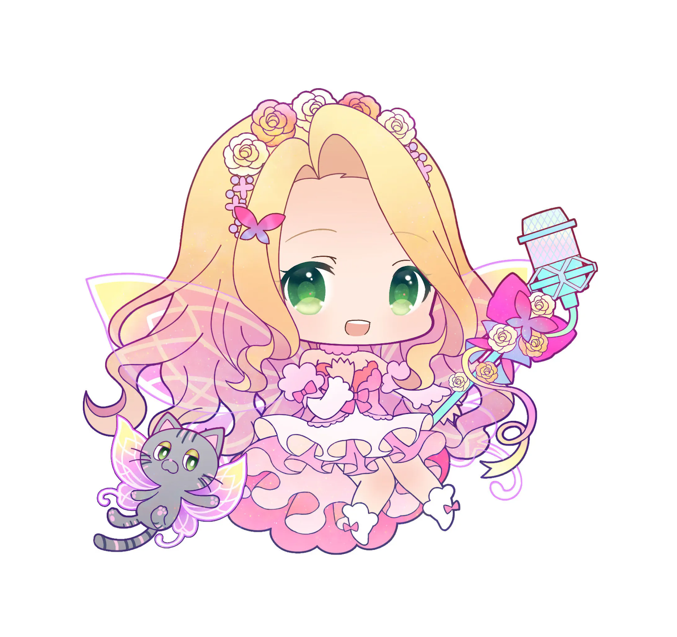 Vtuber 博多姫ディアナ Sdイラスト