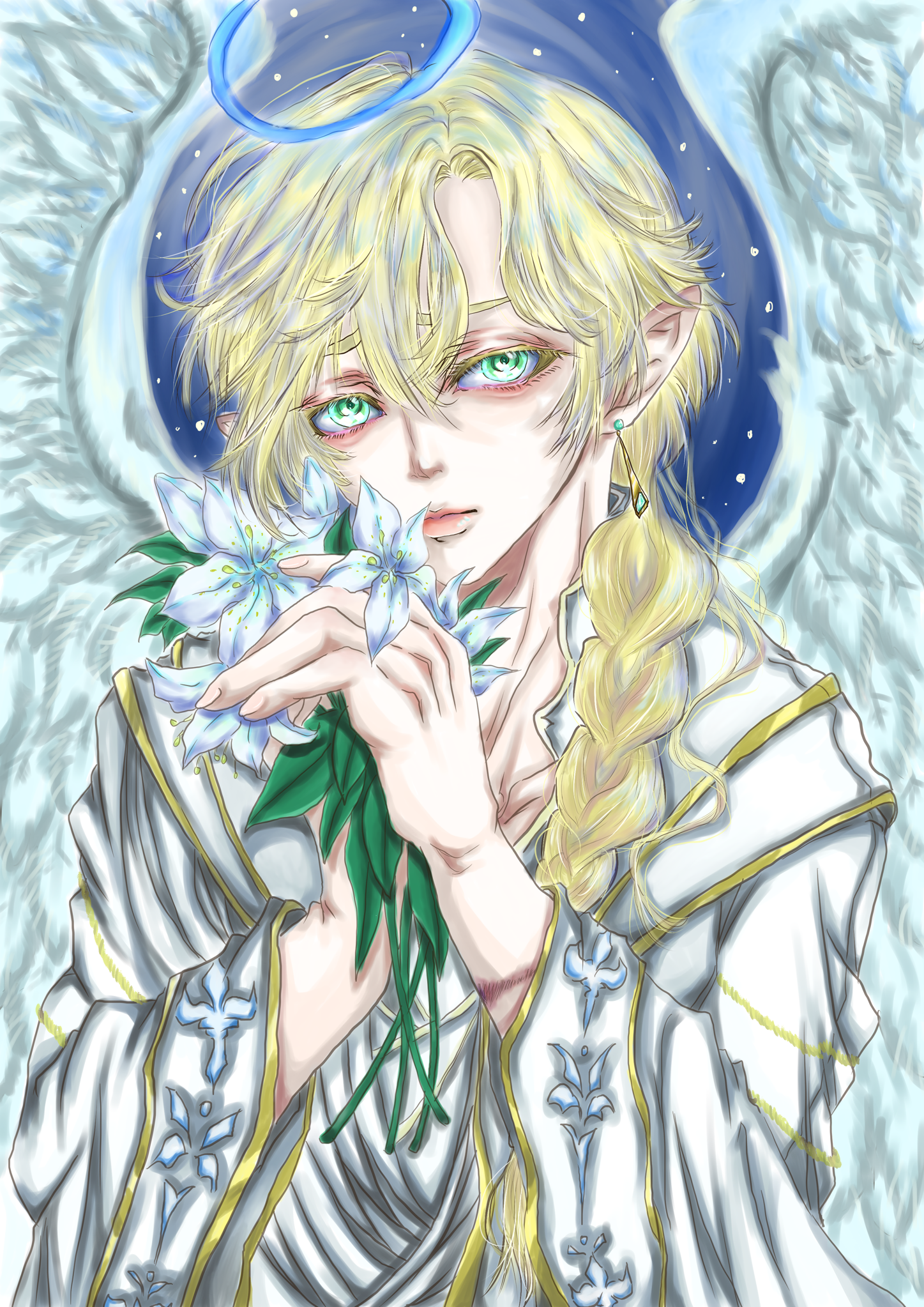 Gabriel(差分からペン入れ)-1