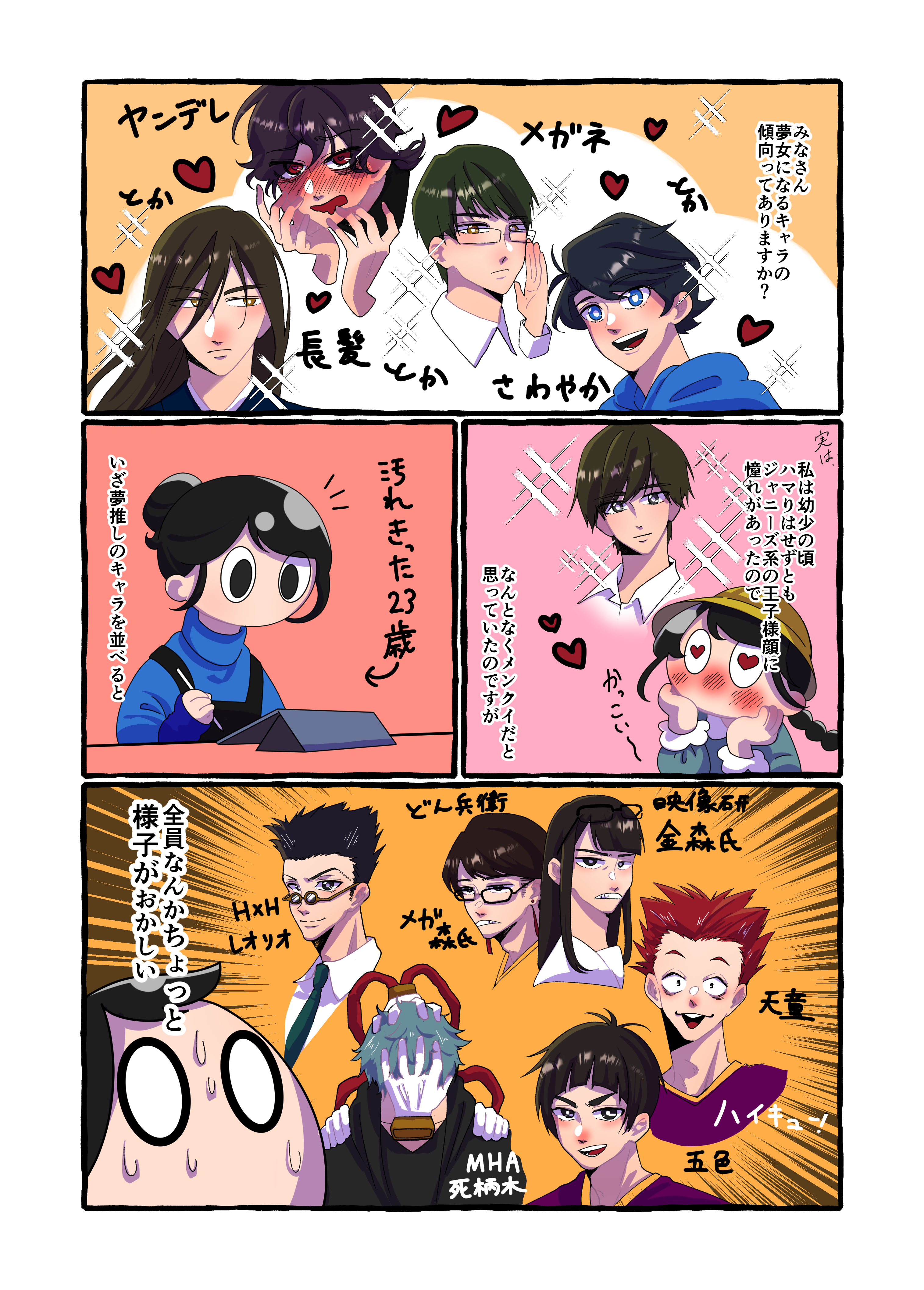 夢女」について