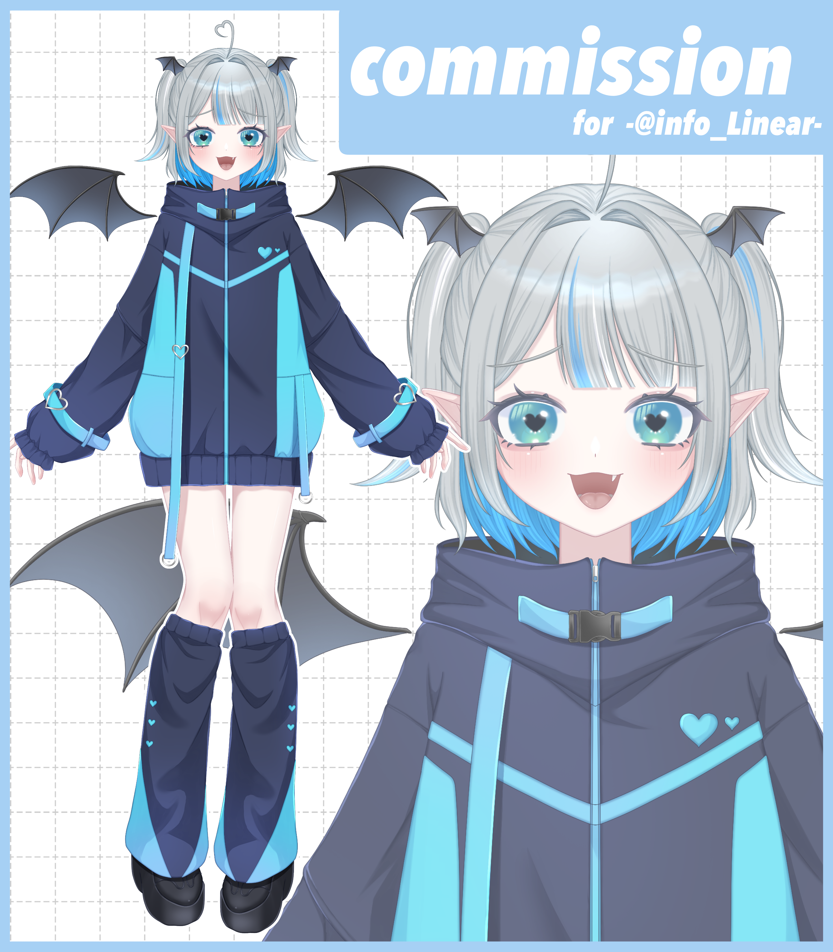 【 Vタレント事務所Linear様 納品 】立ち絵-1