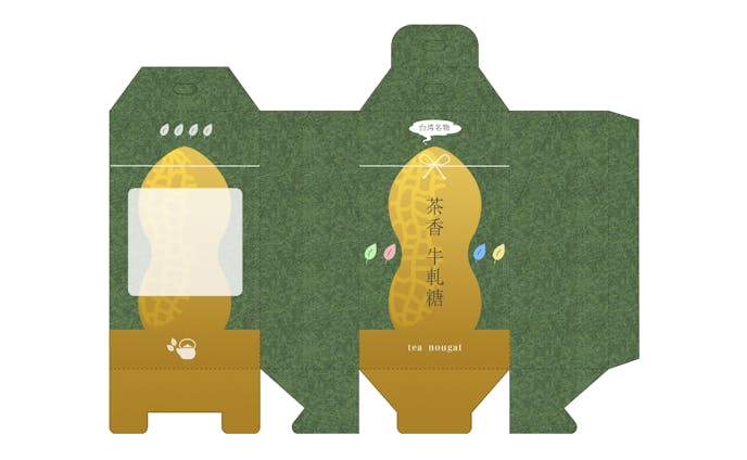 台湾のお菓子のパッケージデザイン