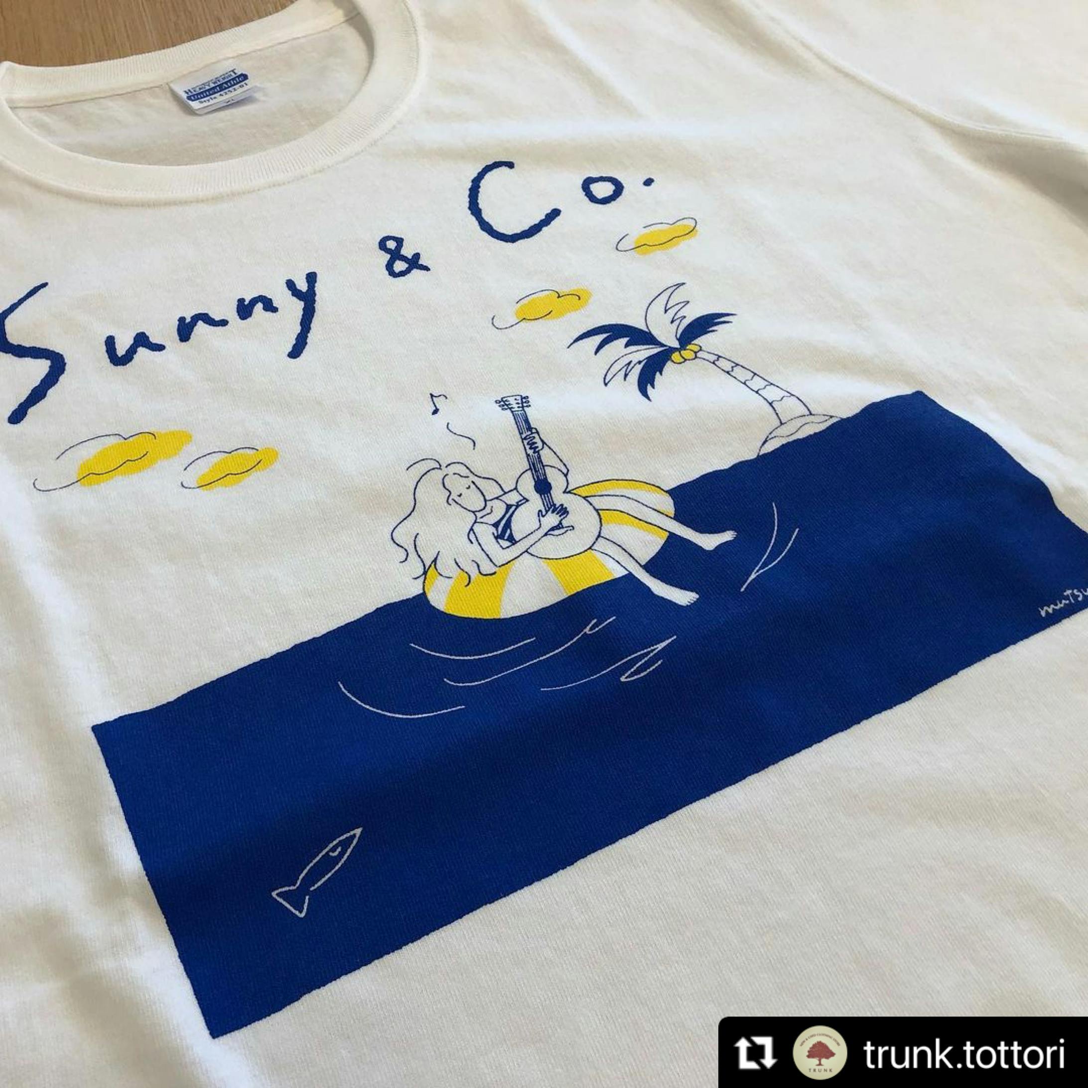 “Sea & Girl” Tシャツ『Sunny & Co 』-3