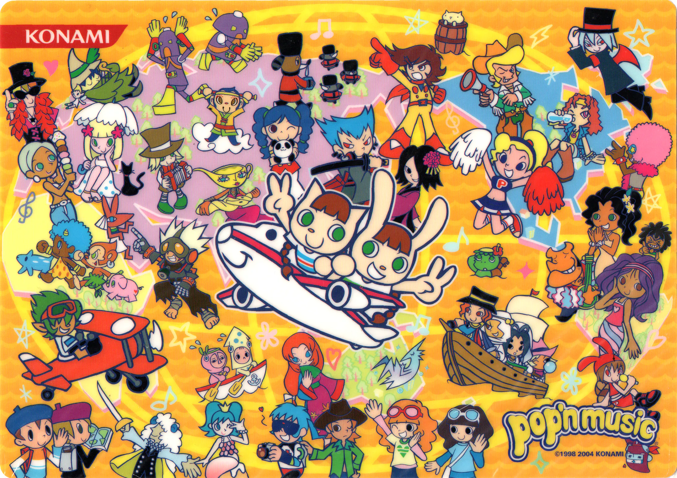 ポップンミュージック 各種グッズ用デザインイラスト制作 ポップンミュージック 各種グッズ用デザインイラスト制作