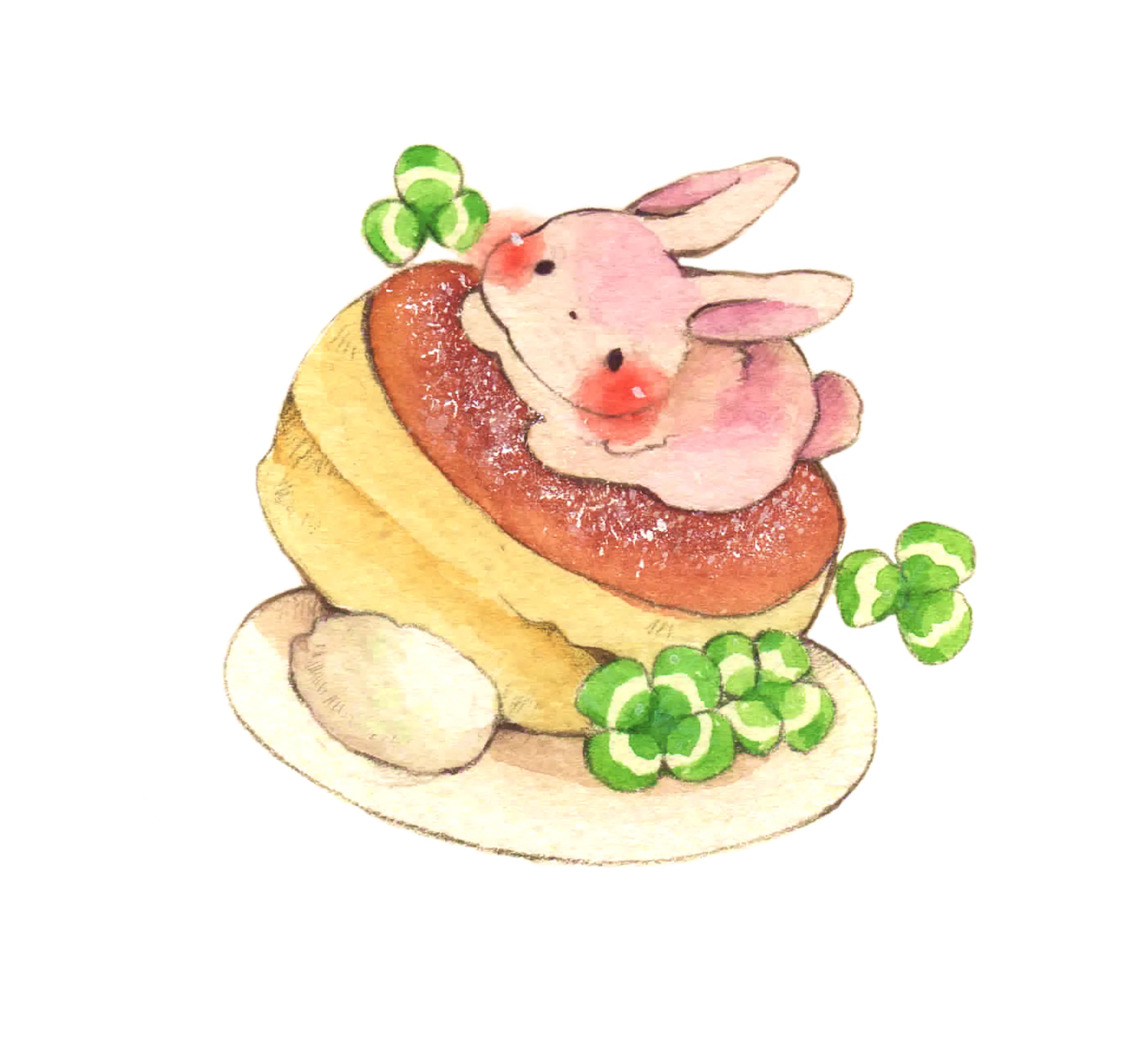 水彩イラスト 動物等