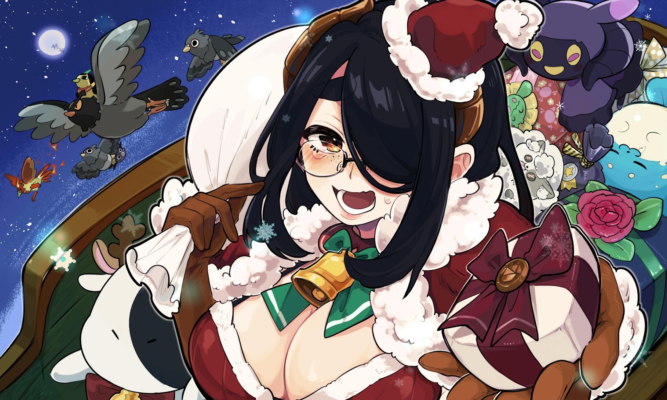 【ポケモンHG】クリスマスだ！サンタライフちゃん-1