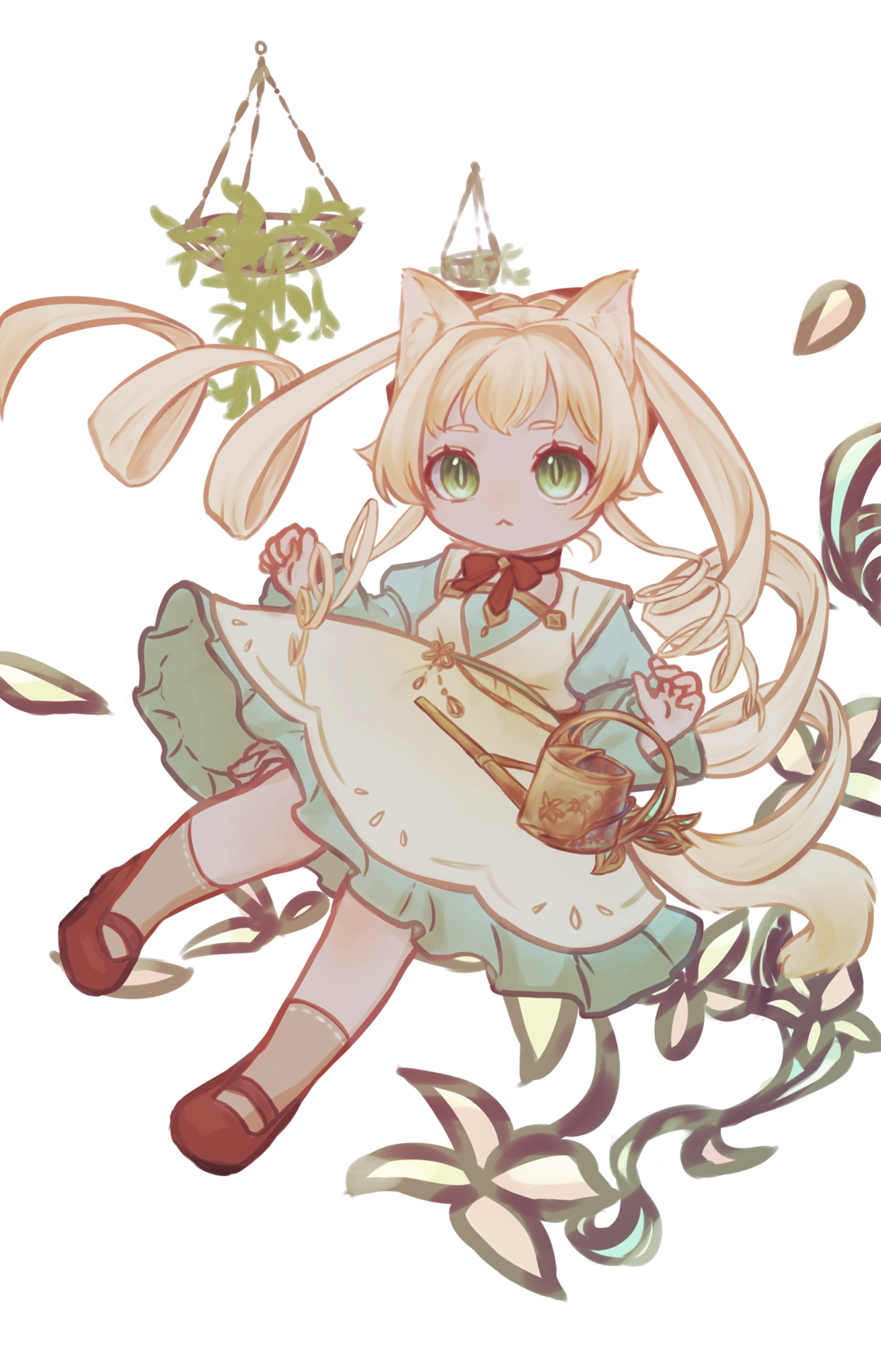 額絵 少女たちと花園 ファンタジー 【公式通販】