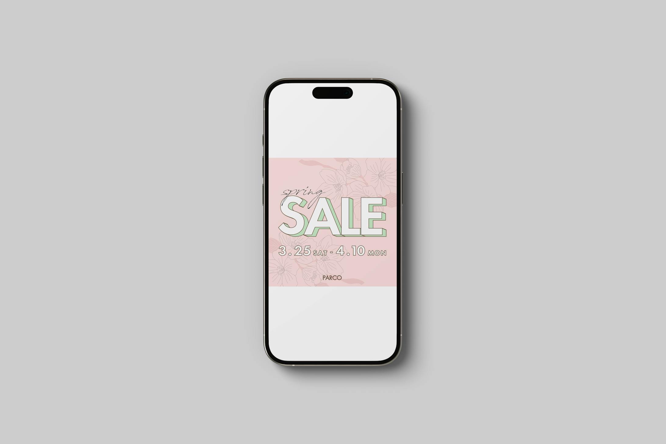 バナー：ファッションビルのSPRING SALE（模擬制作）-1