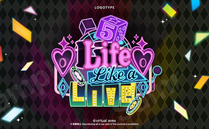 Life Like a Live!5　ロゴデザイン