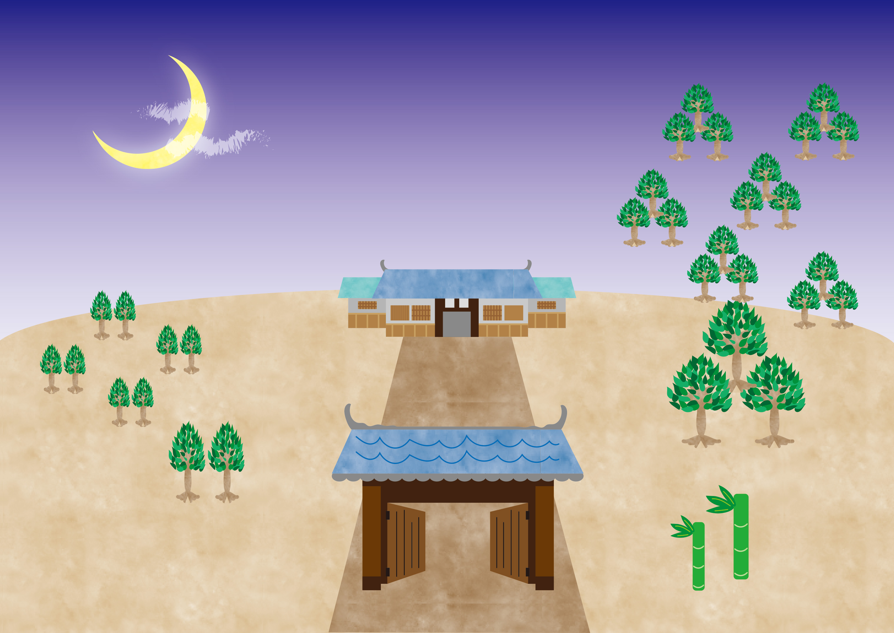 漢字学習サイト「me:moRe」イラスト-1