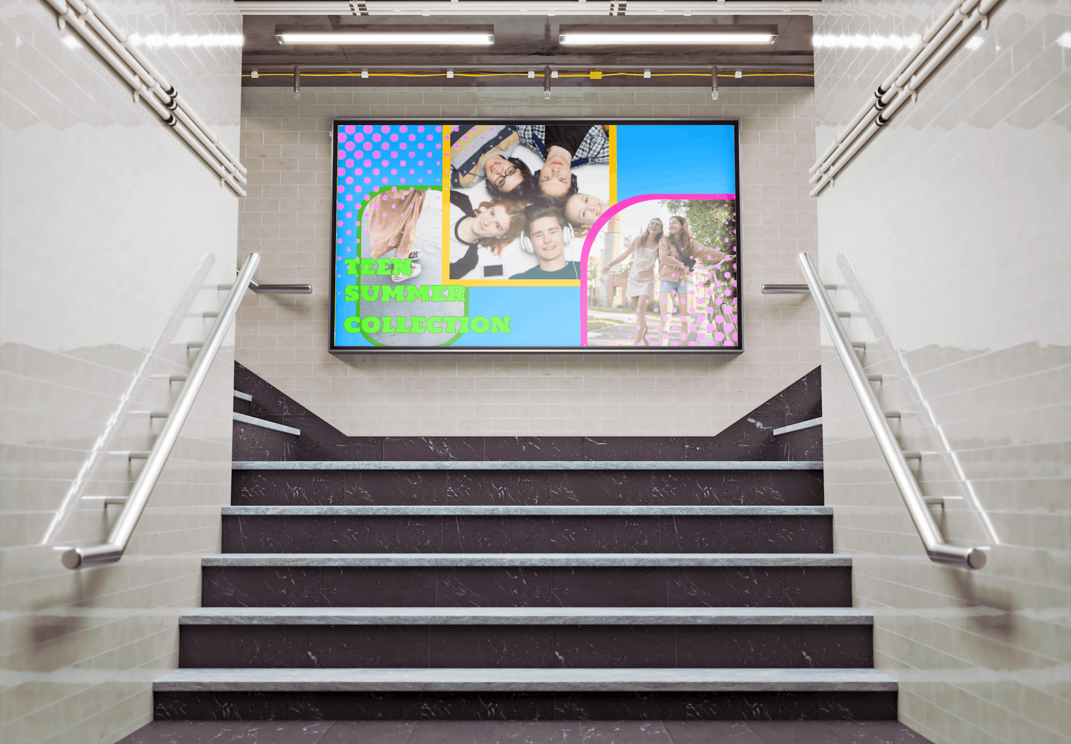 アパレル会社様　TEEN SUMMER COLLECTION　キャンペーンバナー-1