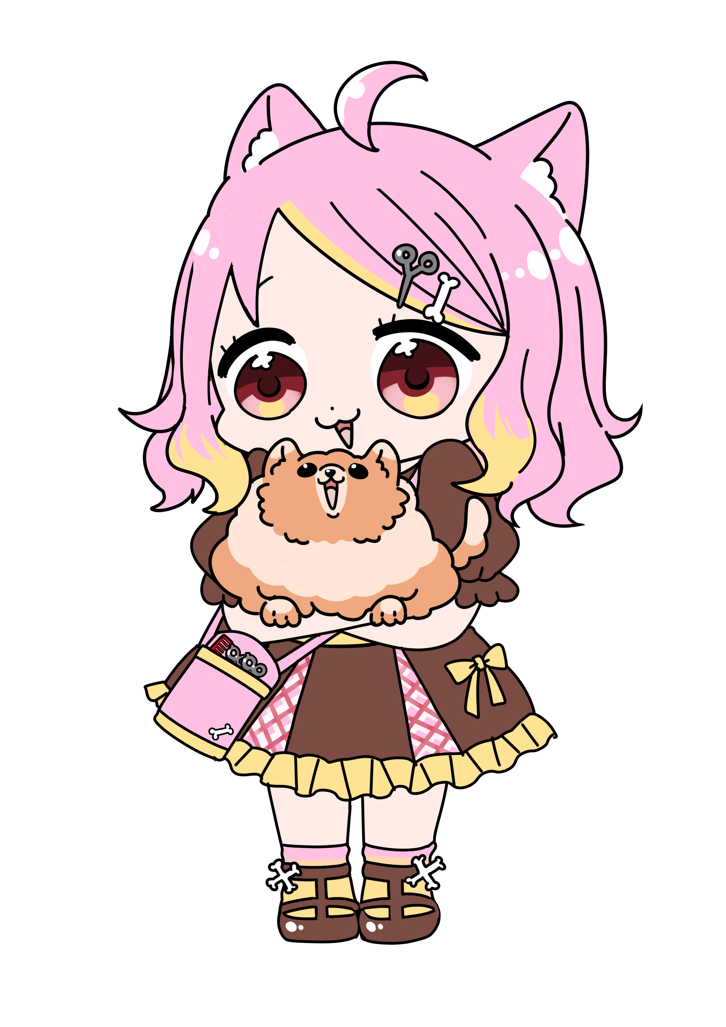 Vtuber・Vライバー様SDイラスト-1