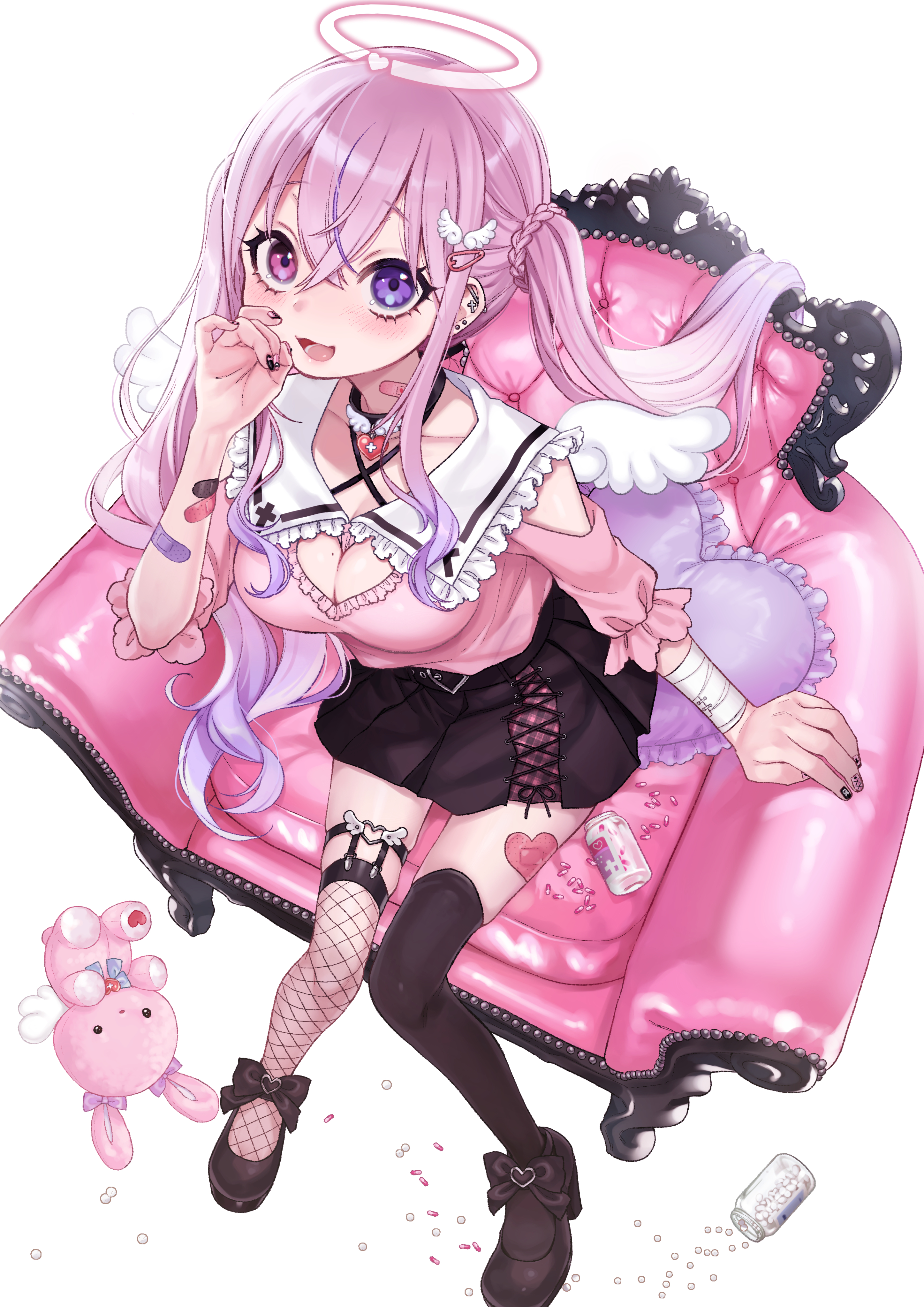 胡桃沢りりか様　キービジュアルイラスト-1