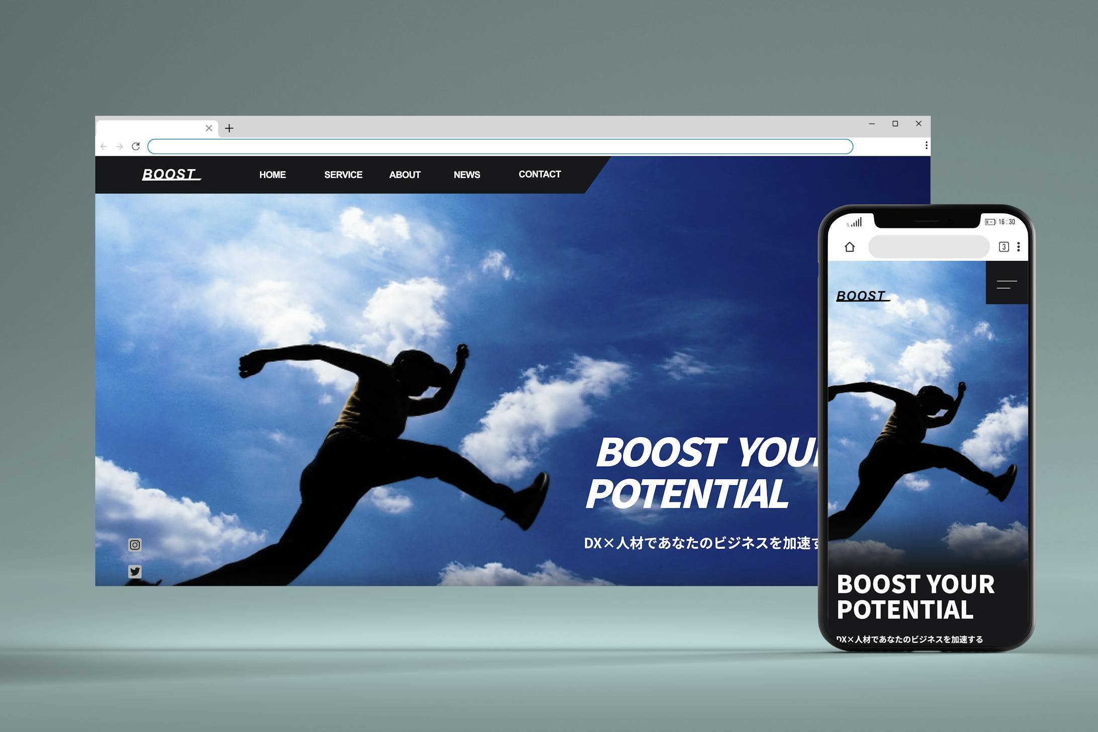 コーポレートサイト｜PC版・スマホ版-1