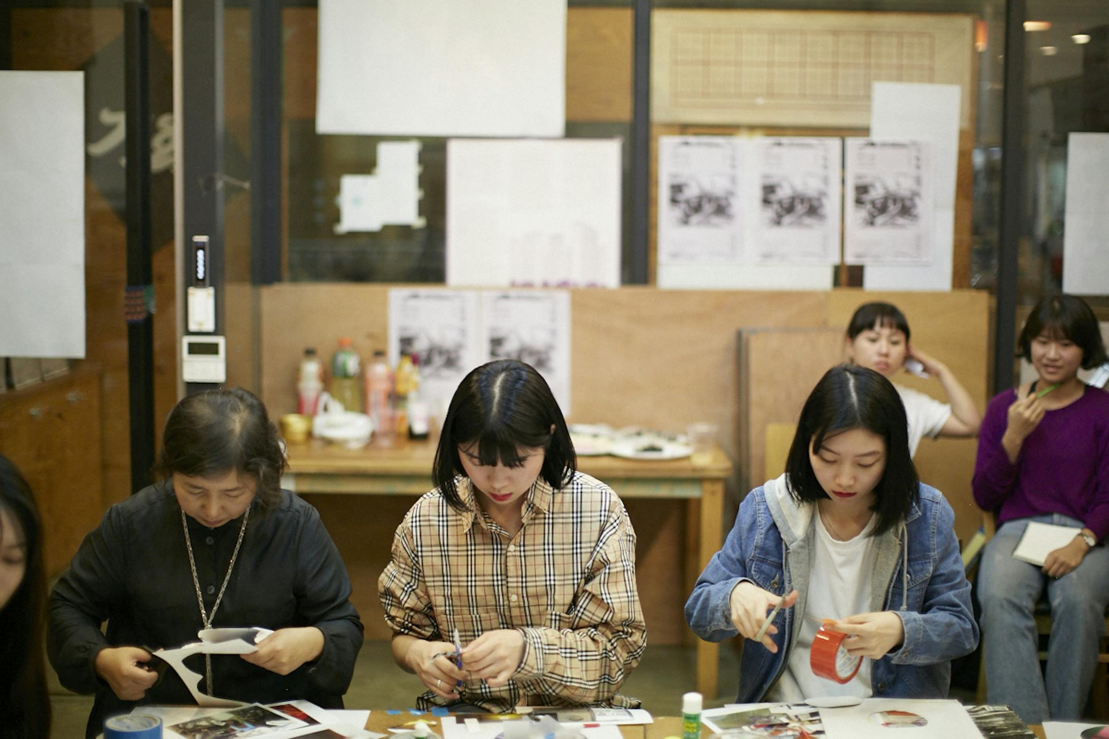 【コーディネート｜WS】韓国・ソウル Ayumi Tanaka collage workshop “RECONSTRUCT MEMORIES”  -5