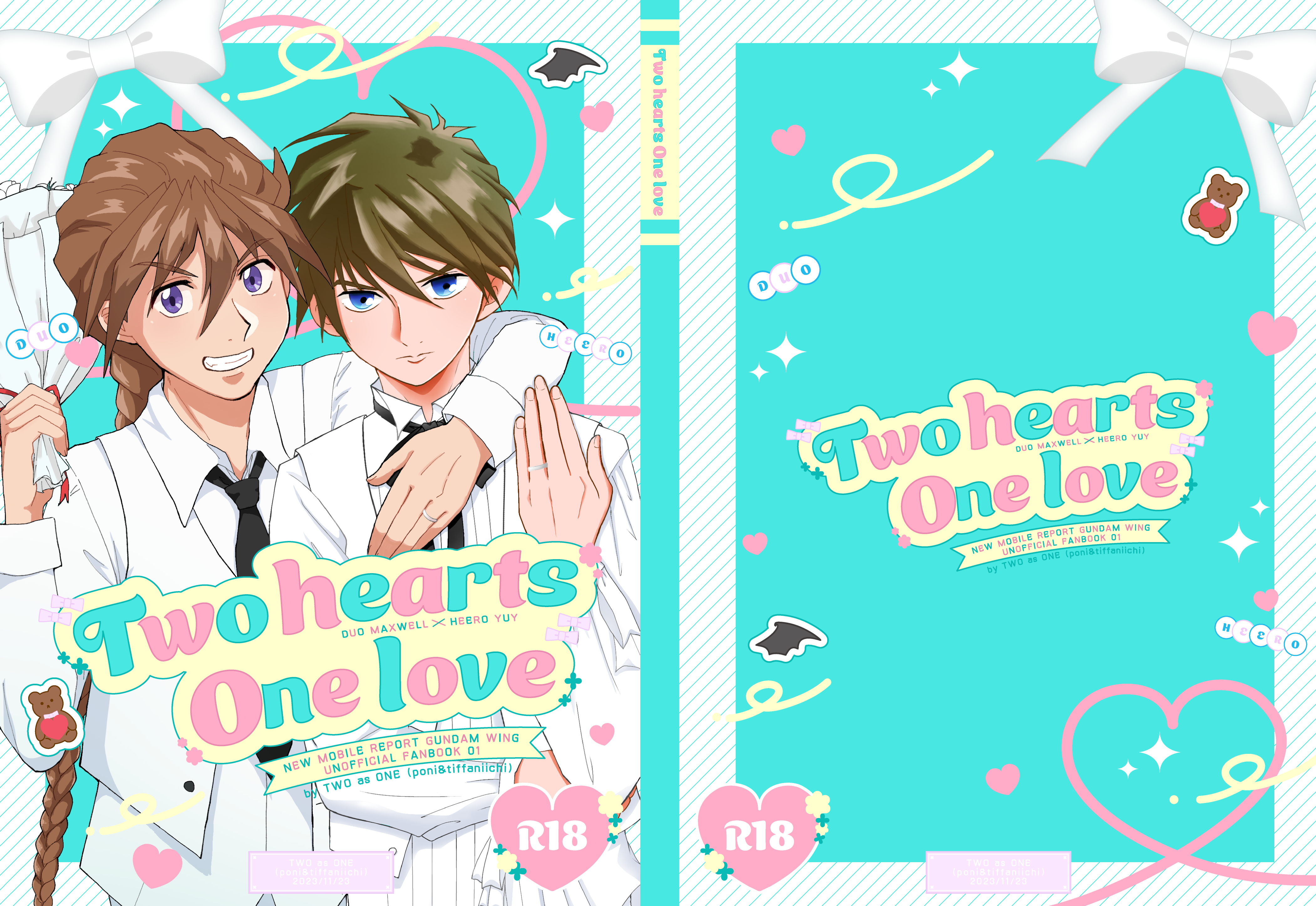 装丁デザイン-『Two hearts One love』-1