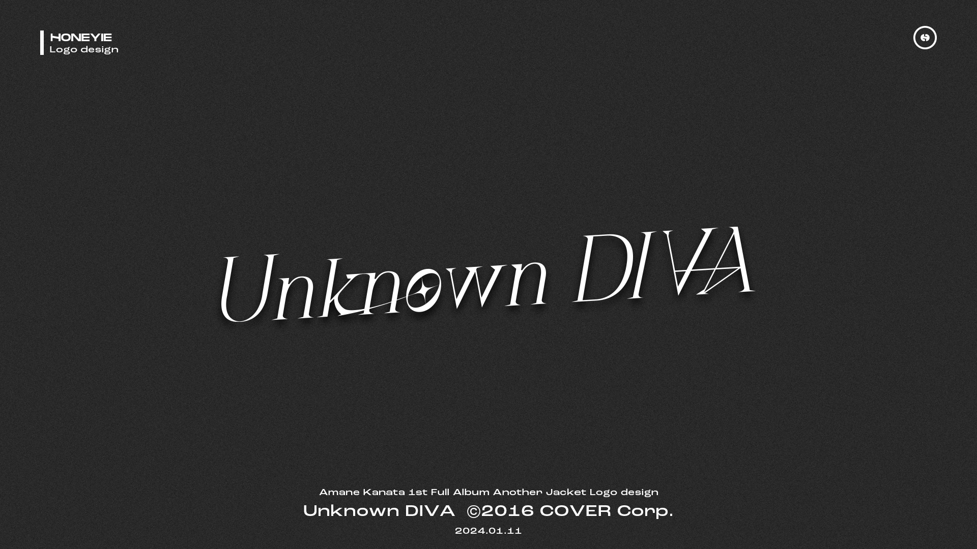 天音かなた 1stアルバム【Unknown DIVA】 ランダムアナザージャケット