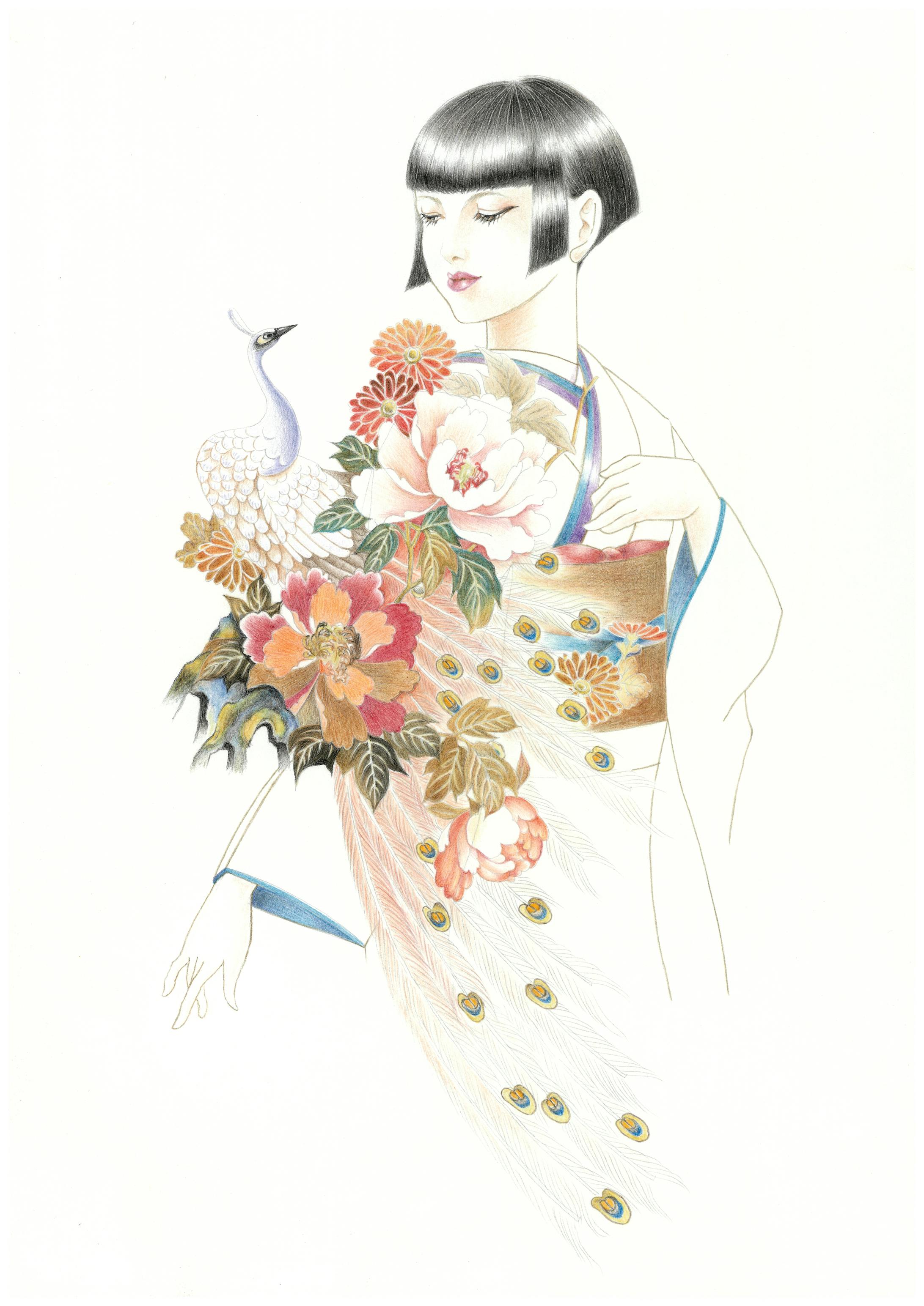 趣味 色鉛筆イラスト2-1