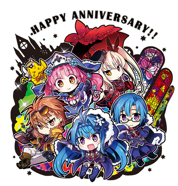 クリエイティブRPG「ファンタズマゴシック」グッズ用イラスト-1