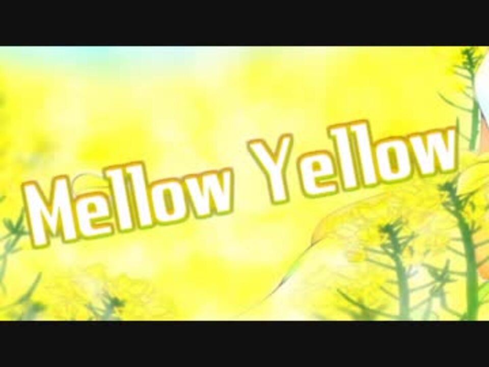 【MEIKO】Mellow Yellow【オリジナル Full.ver】