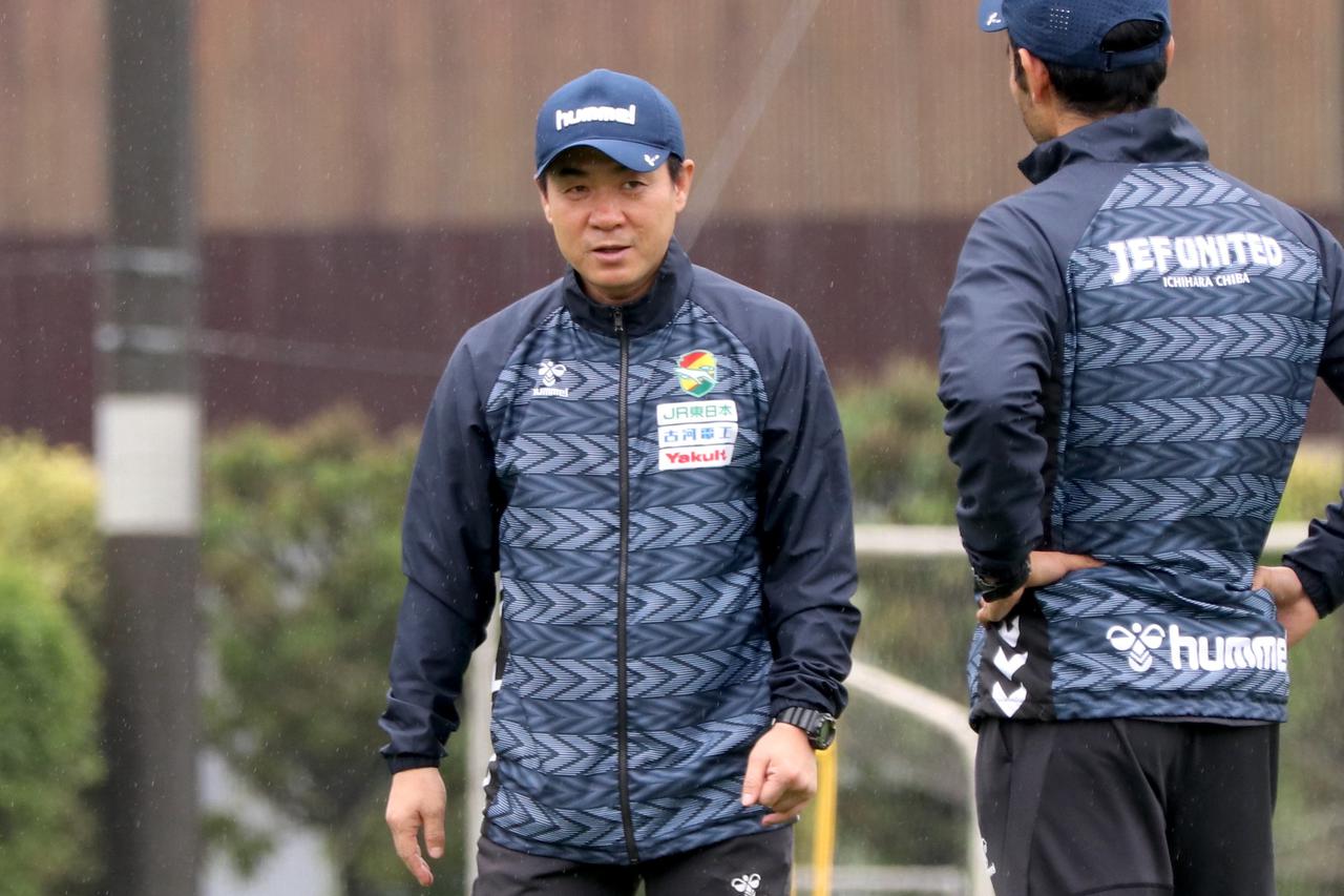 【千葉】成功体験を生かせ。尹晶煥監督が秋田とのバトルで求める対応力。｢セカンドボールを拾って前に行けるか｣ - サッカーマガジンWEB