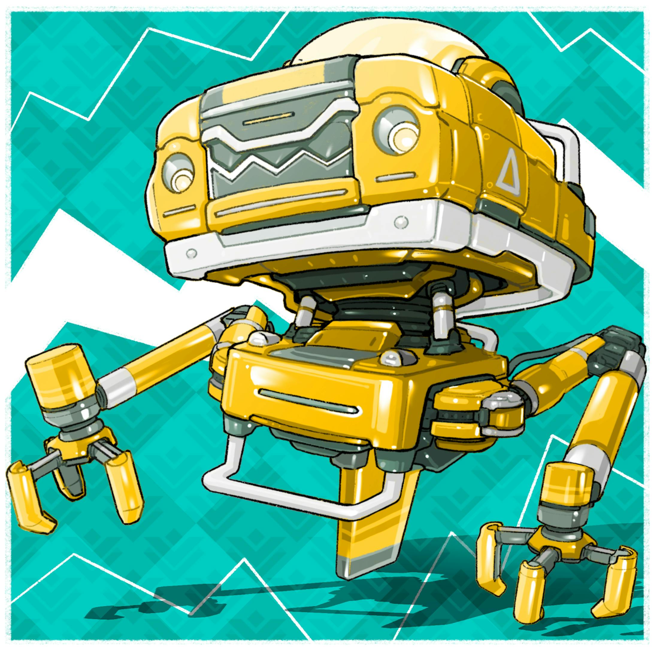 オリジナルロボットイラスト 3点 オリジナルロボットイラスト 3点