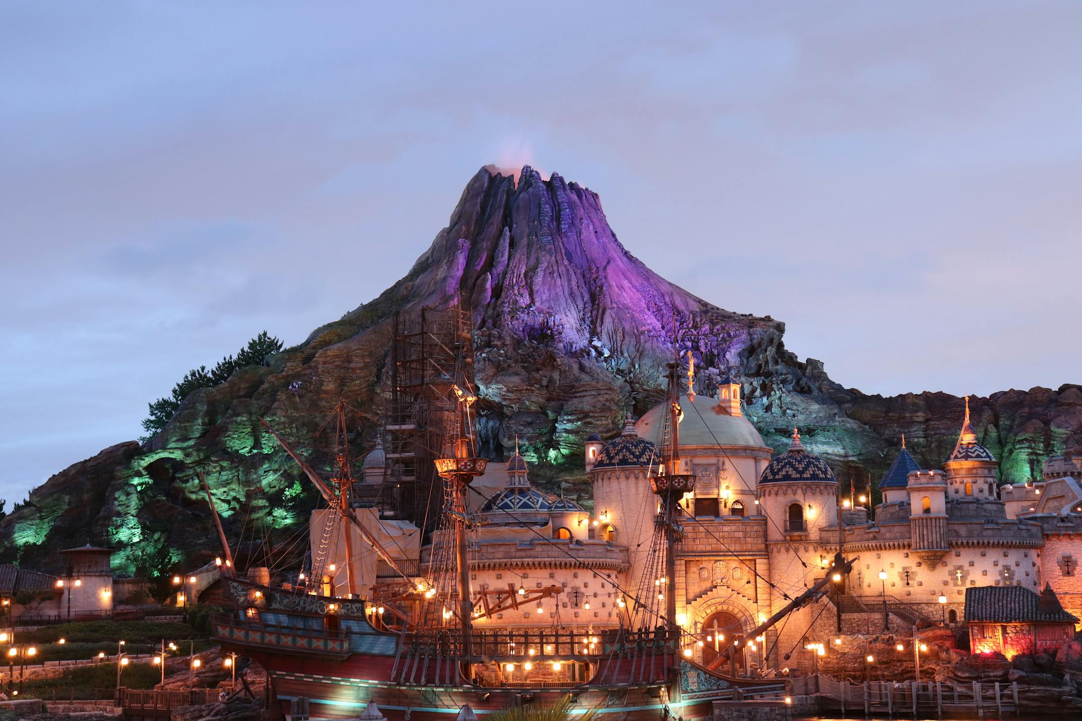 東京ディズニーシー ランド 風景写真 東京ディズニーシー ランド 風景写真