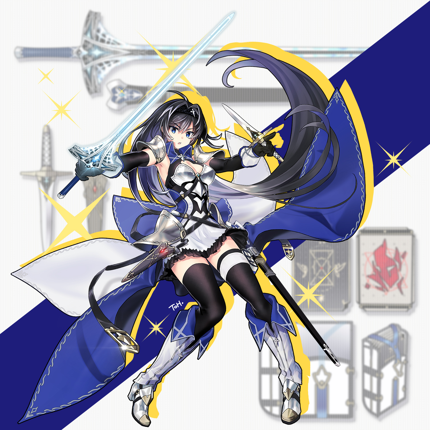 Skebリクエスト「ファンタジー創作ノベル用キャラクターデザイン」-1