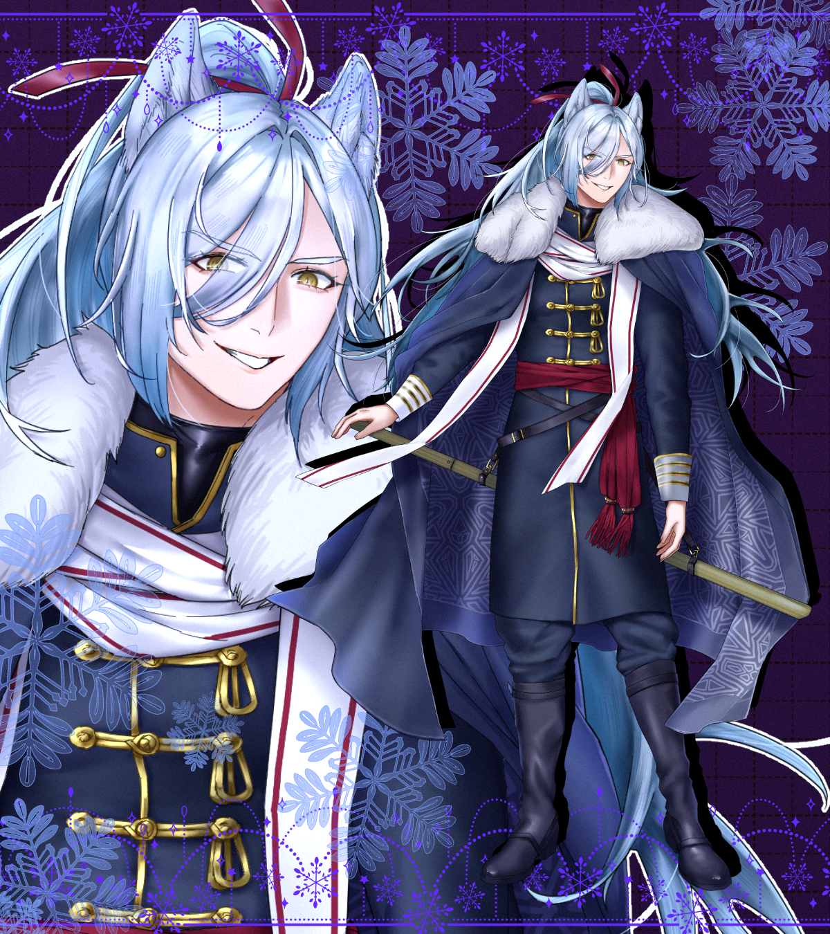 自主制作キャラクター(獣人男性)-1