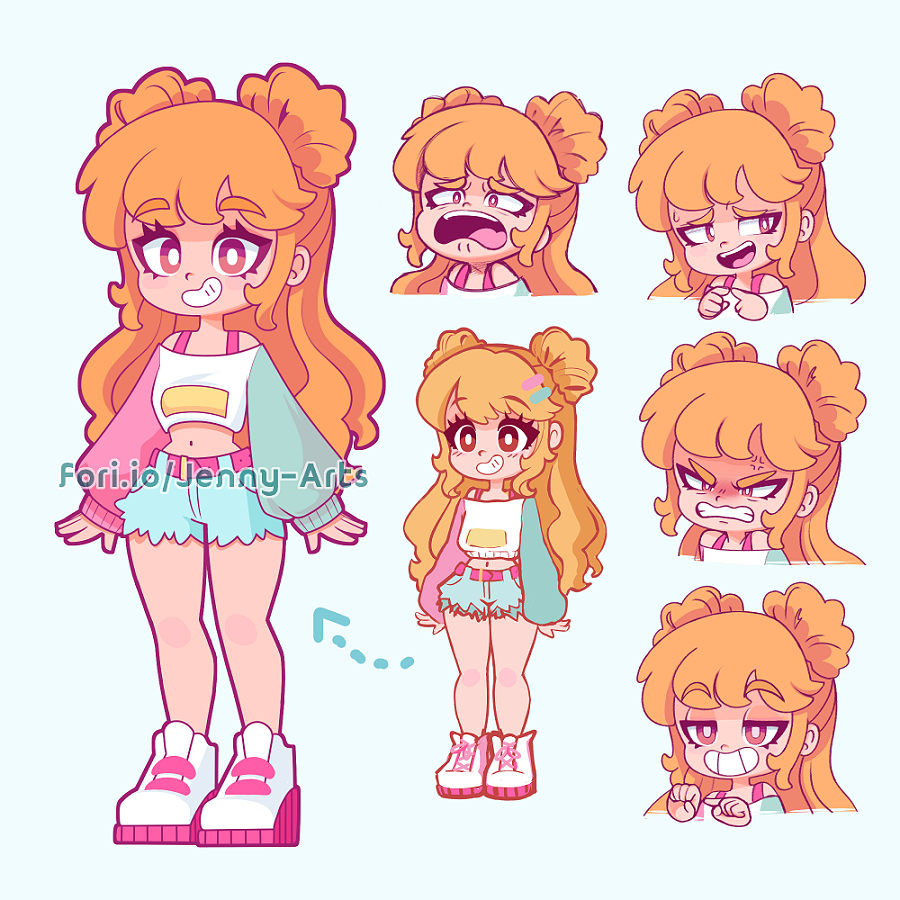 Cartoon Persona Concept Art-1