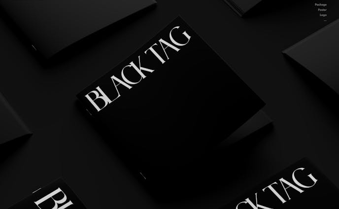BLACK TAG BOOK