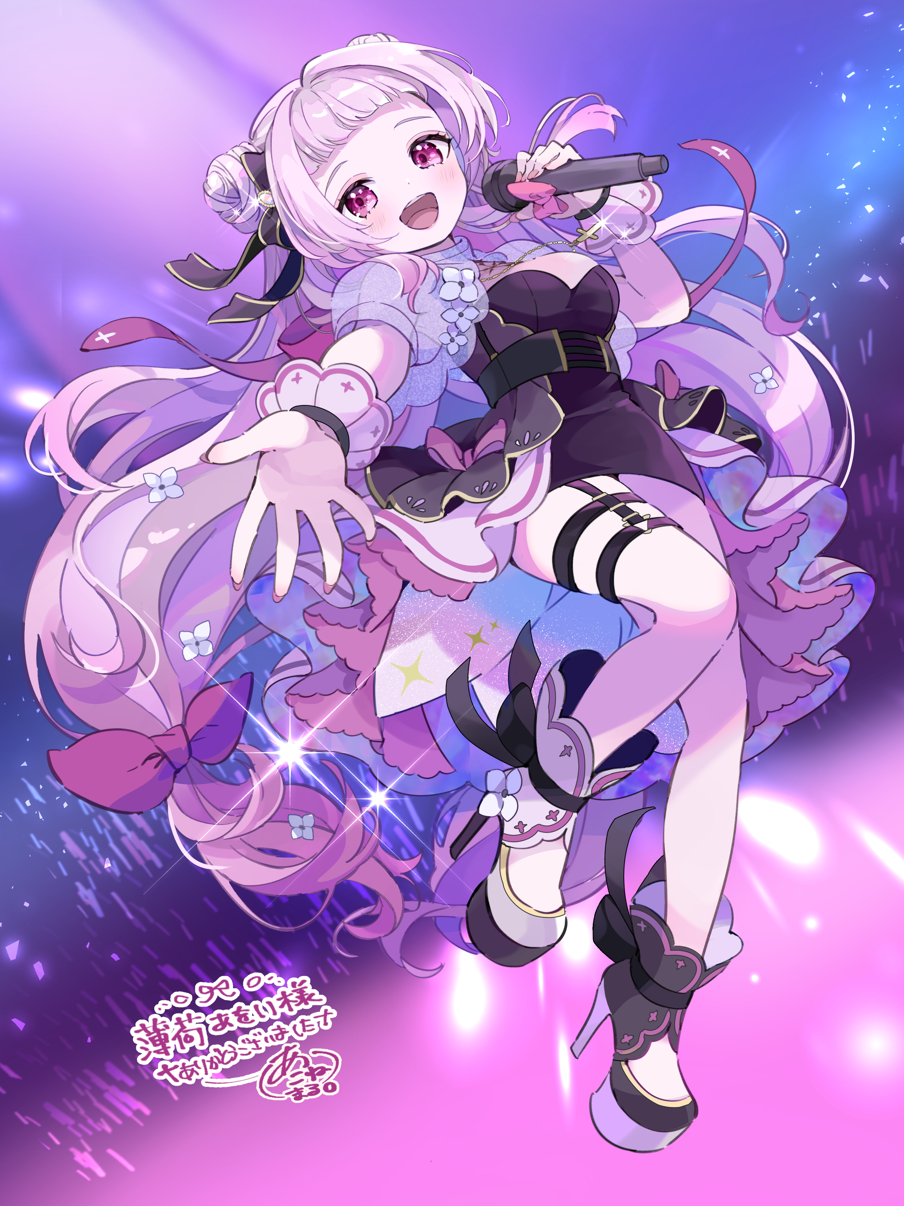 薄荷あをい様　アイドルイラスト-1