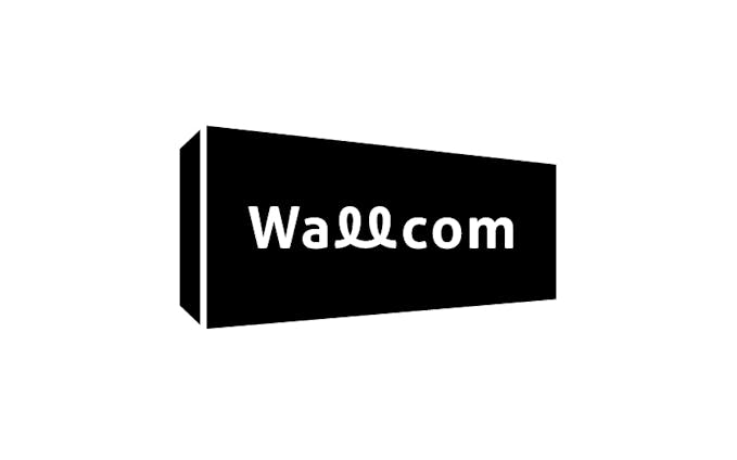 【wallcom】ロゴ、名刺