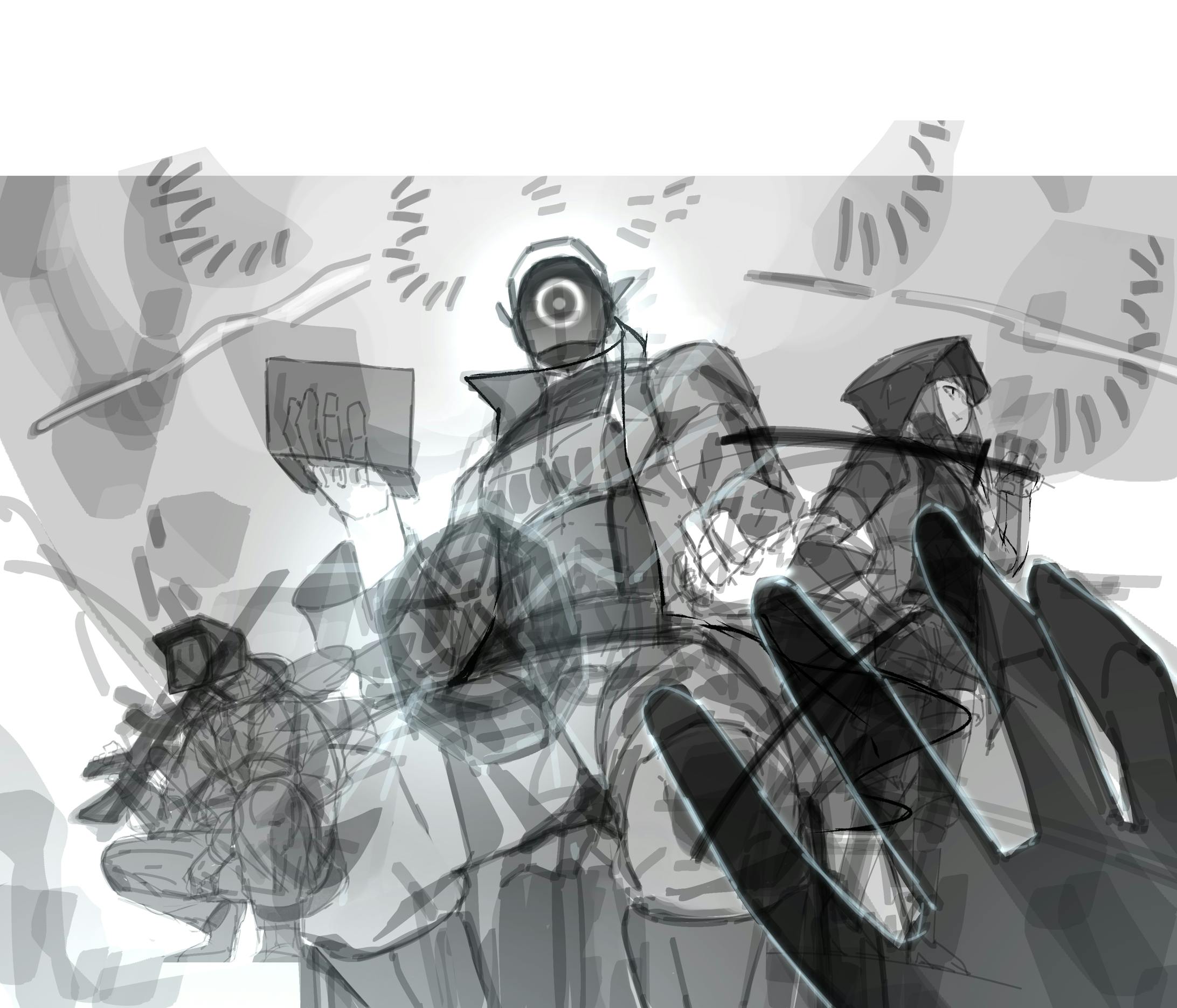 大ラフ