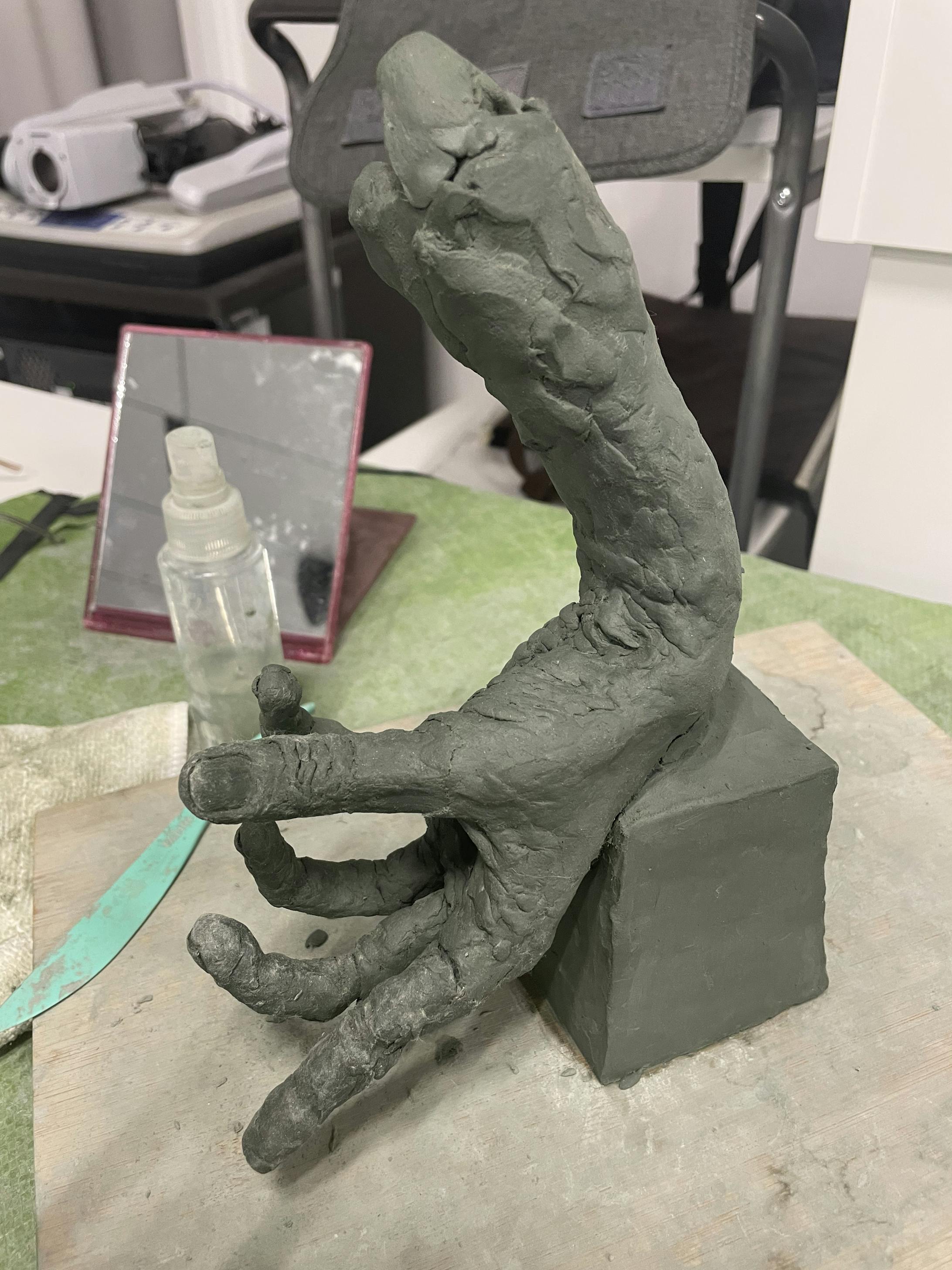 立体模刻授業内課題-1