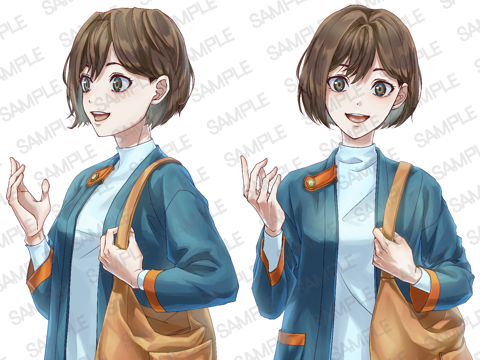 観光アプリゲーム　アバター　キャラクター-1