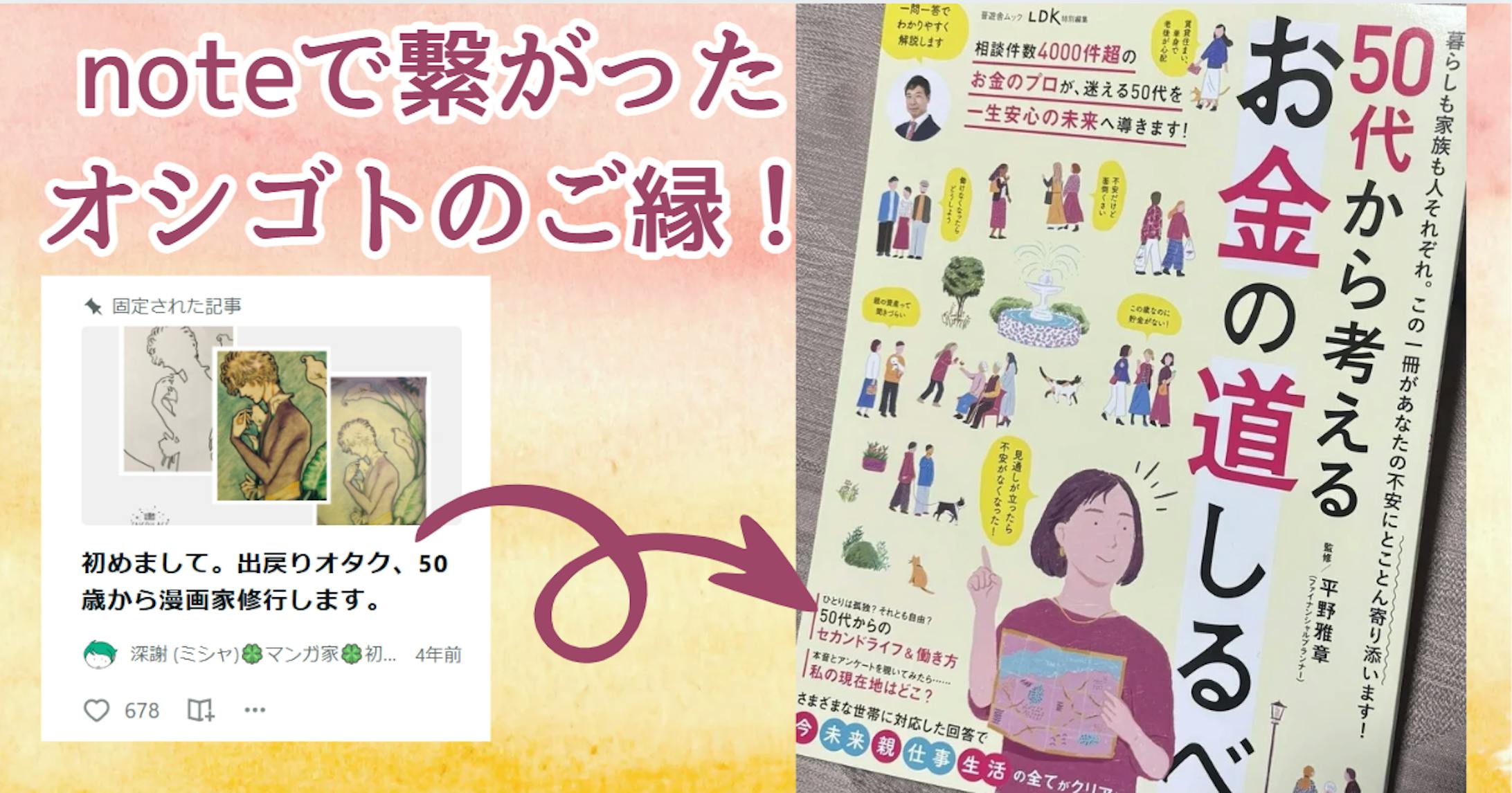 インタビュー掲載されました！「50代から考えるお金の道しるべ」-1