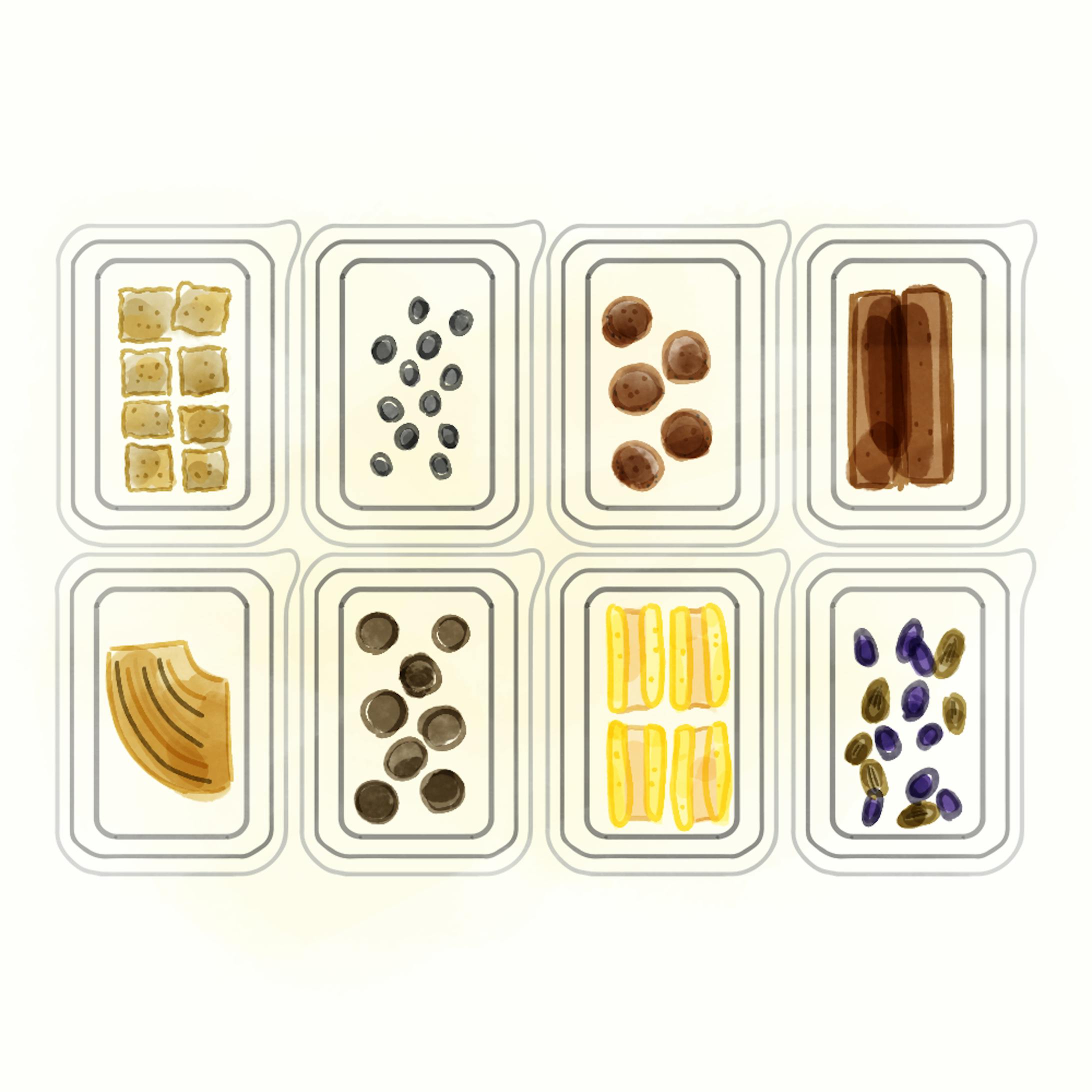 イラスト おかしと私と イラスト おかしと私と
