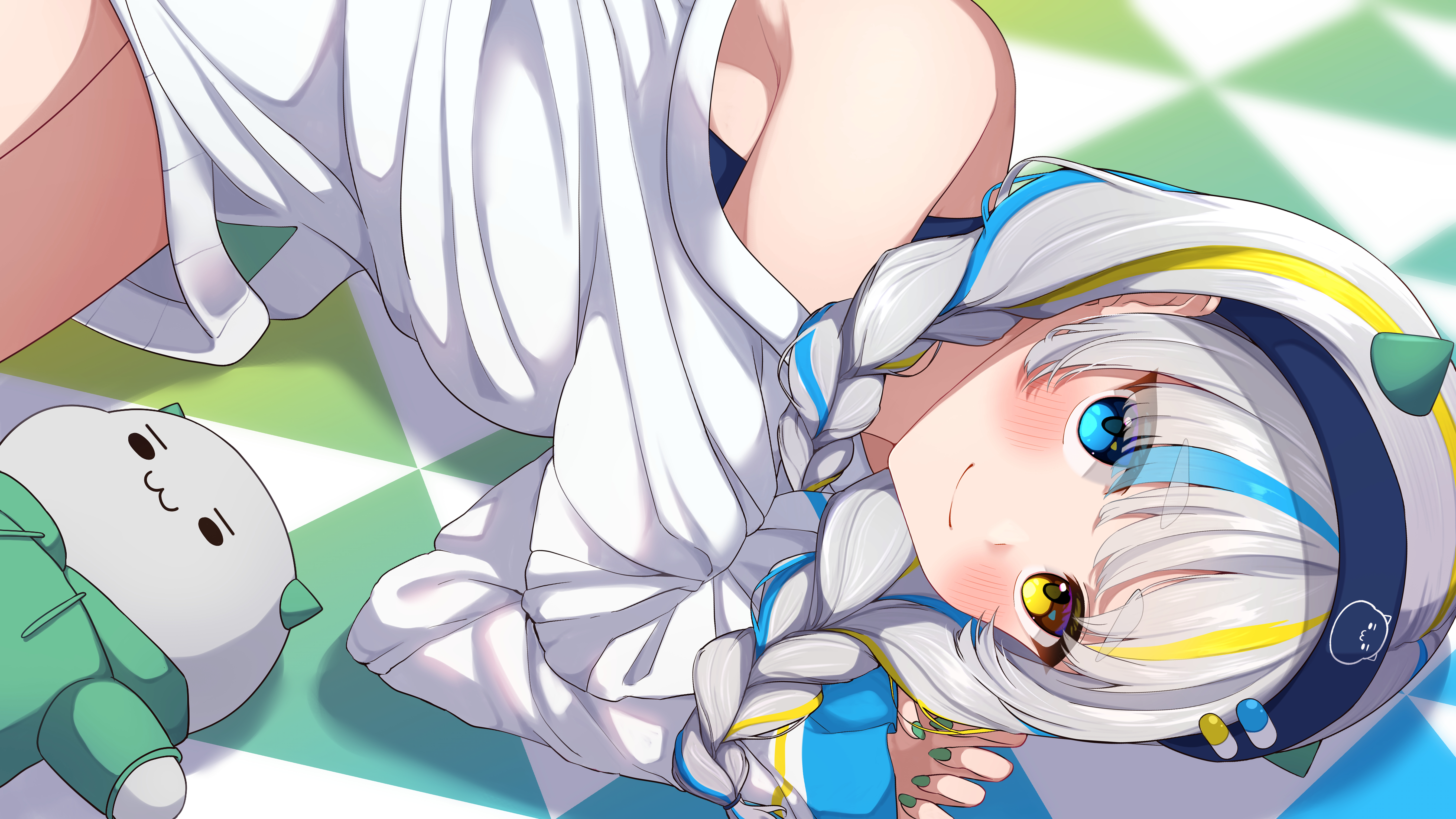 碧月おりごん活動3周年記念イラスト-1