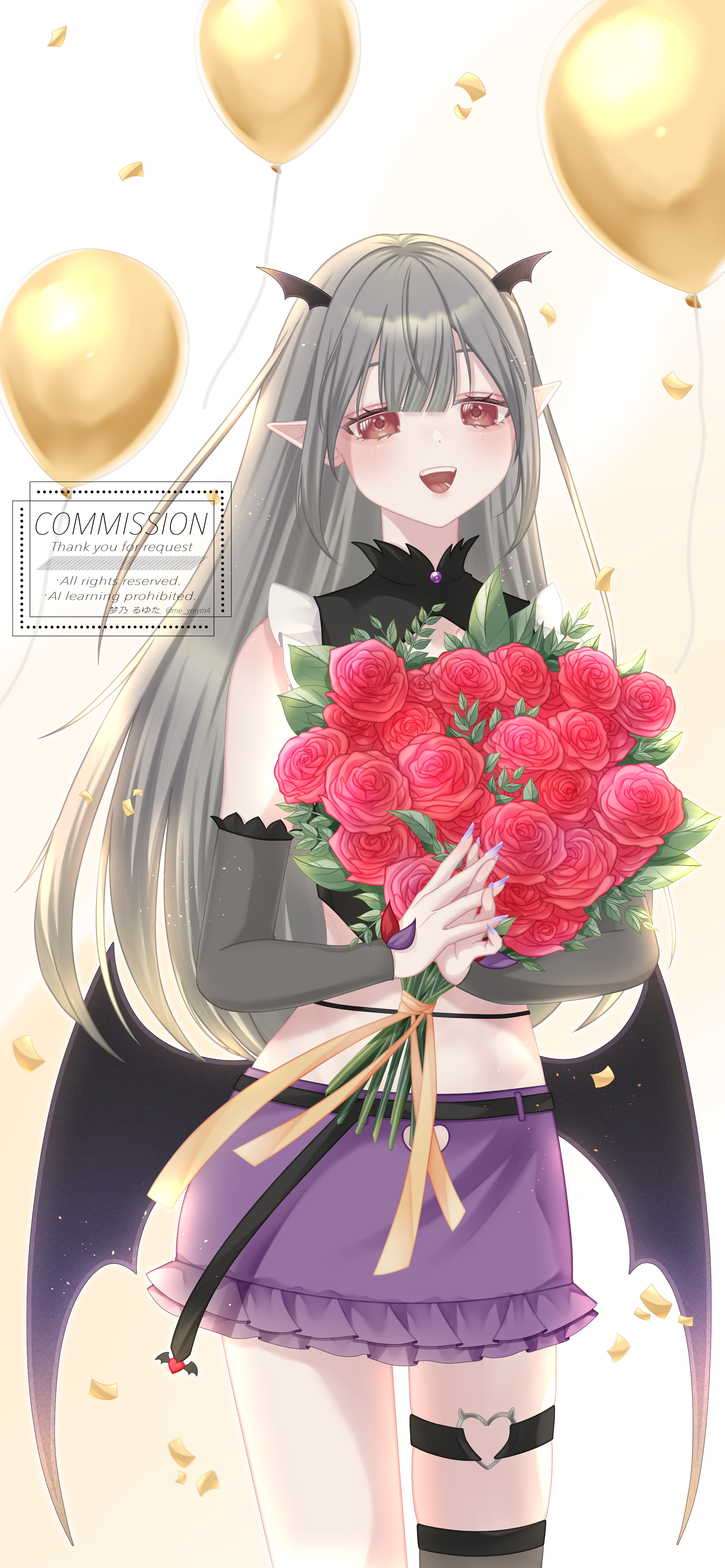 【小悪魔デビル様】ご依頼1枚絵-1