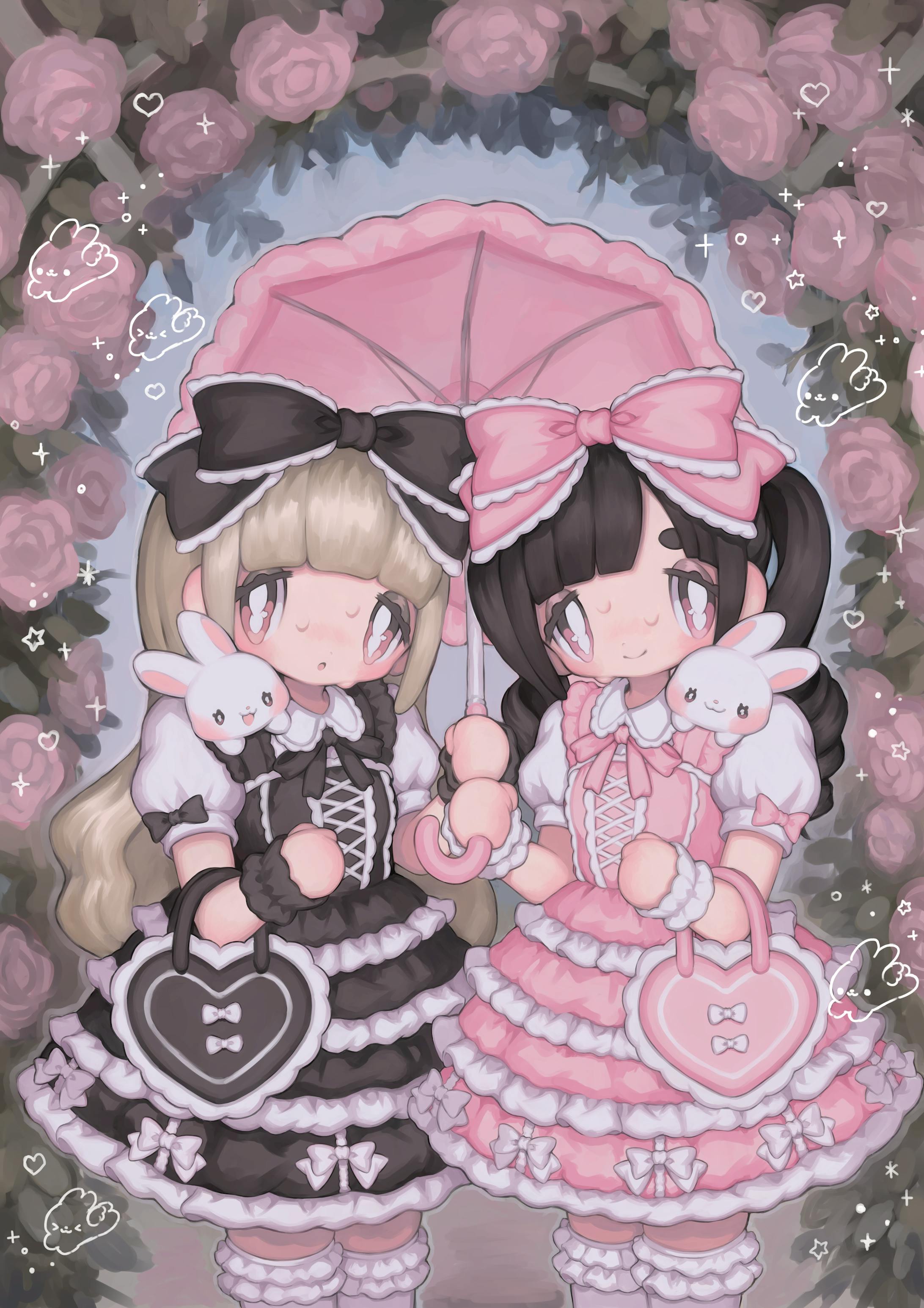 JR東日本企画『Yamanote Line Museum POP“Flowers” 』展示イラスト(2026)-1