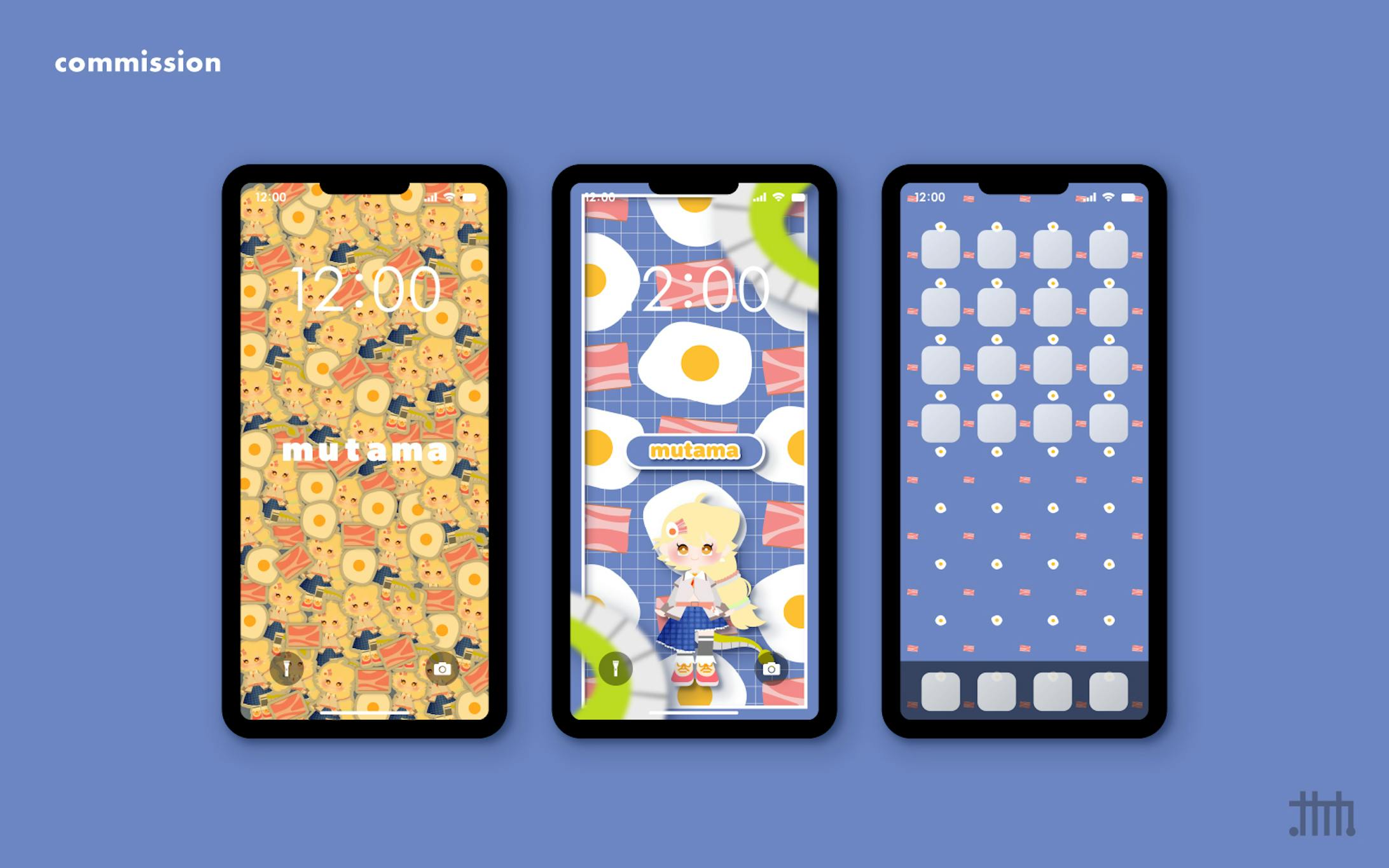 【skeb】へんなの様 スマホ壁紙-1