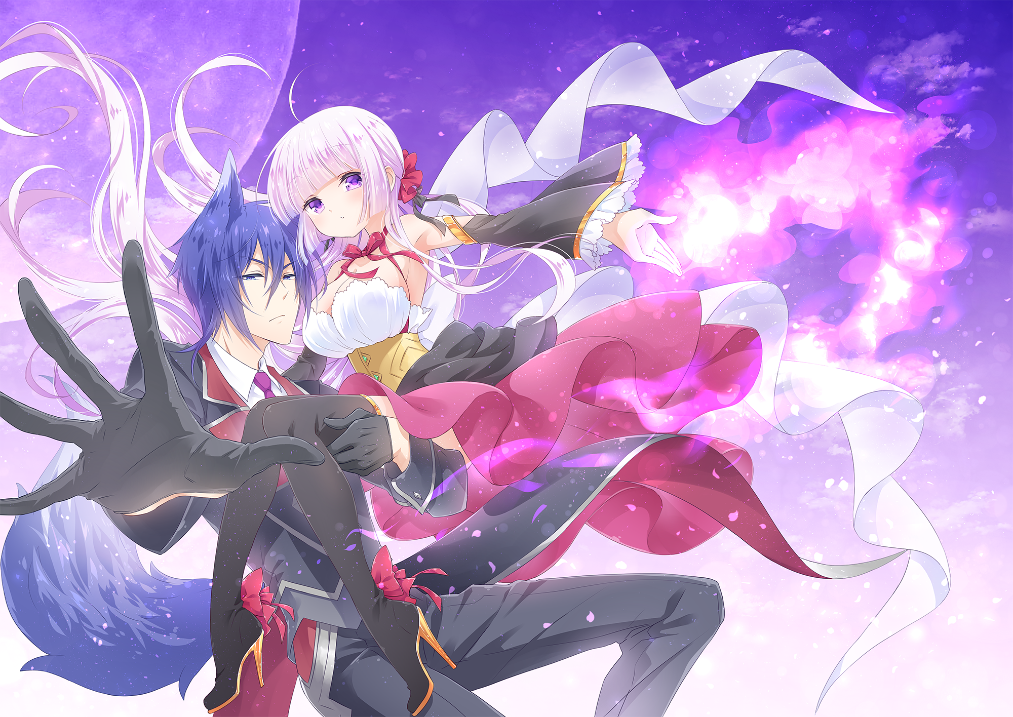 お仕事 死神の女王と冥府の番犬 1巻の裏表紙イラスト