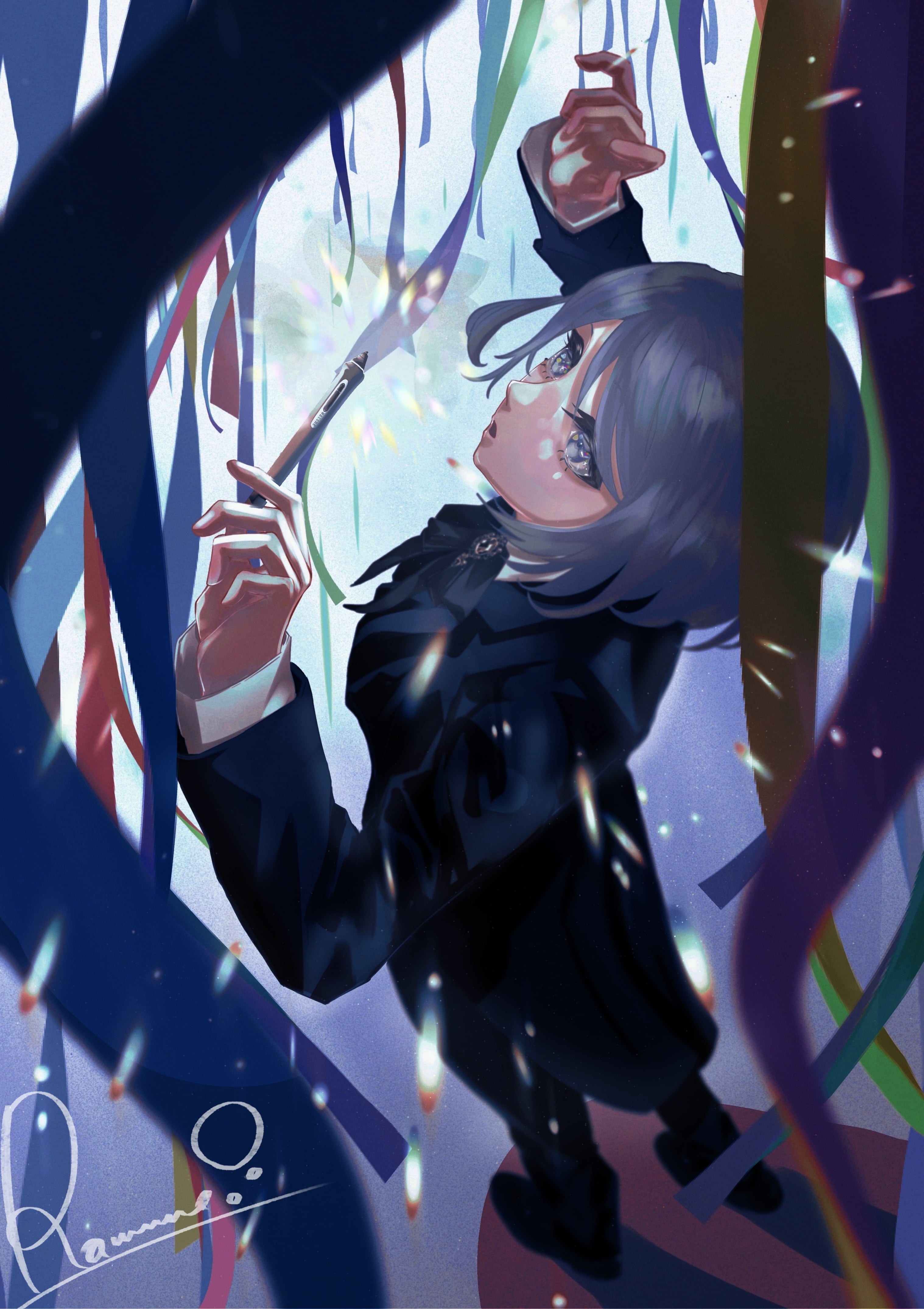 メインビジュアル、小説、ラノベ表紙絵イラストイメージ-1