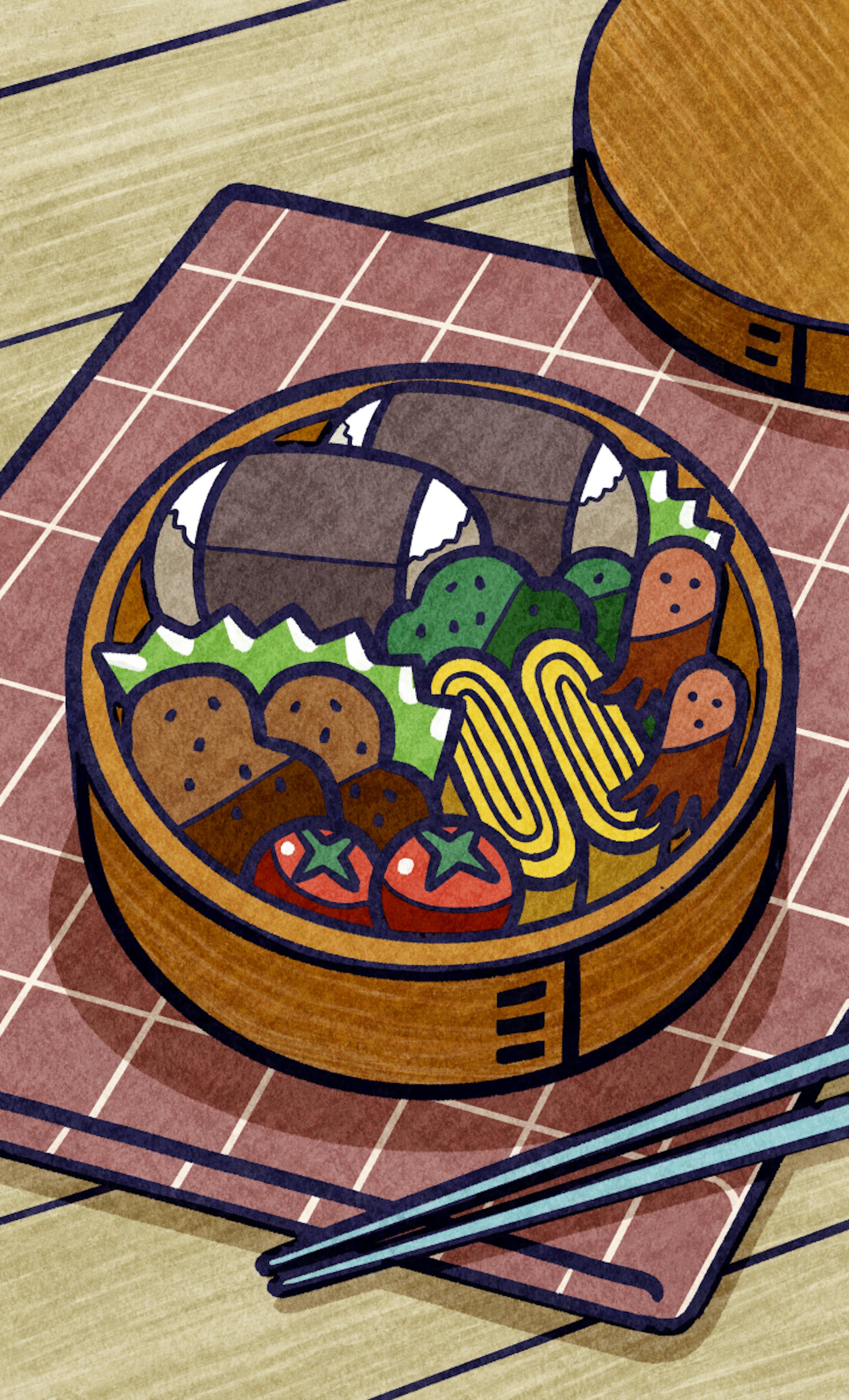 おべんとう　lunch box-1