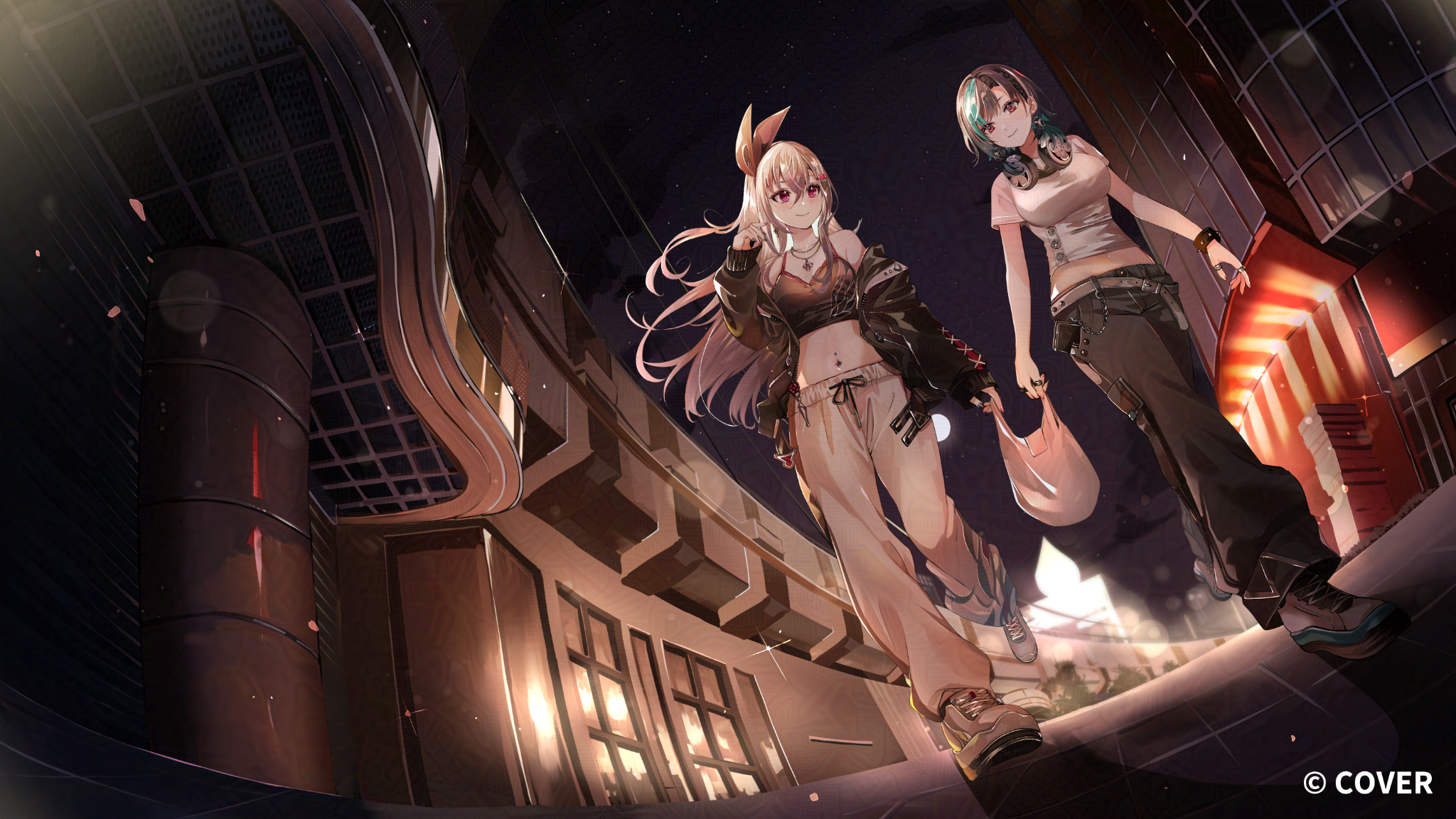 hololive DEV_IS所属 FLOW GLOW『YOKAZE』Cover  MVイラスト-1