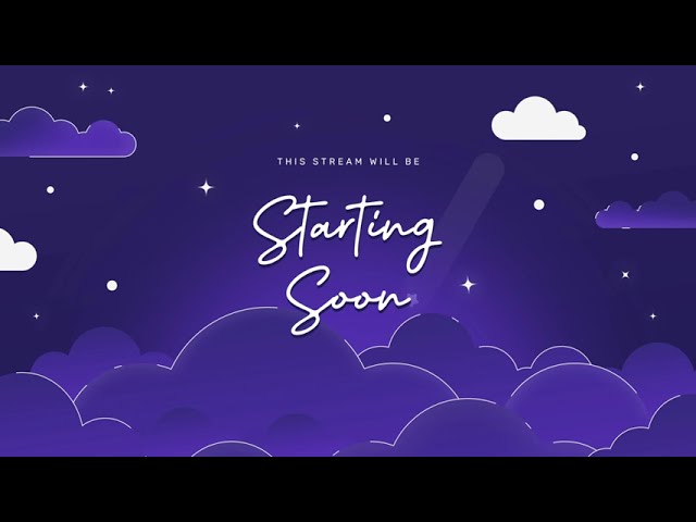 Cloudy - Animated Stream Overlay [Etsy]