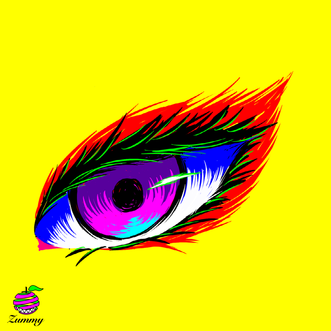 Flame Eye - Colorful Girls parts | OpenSea